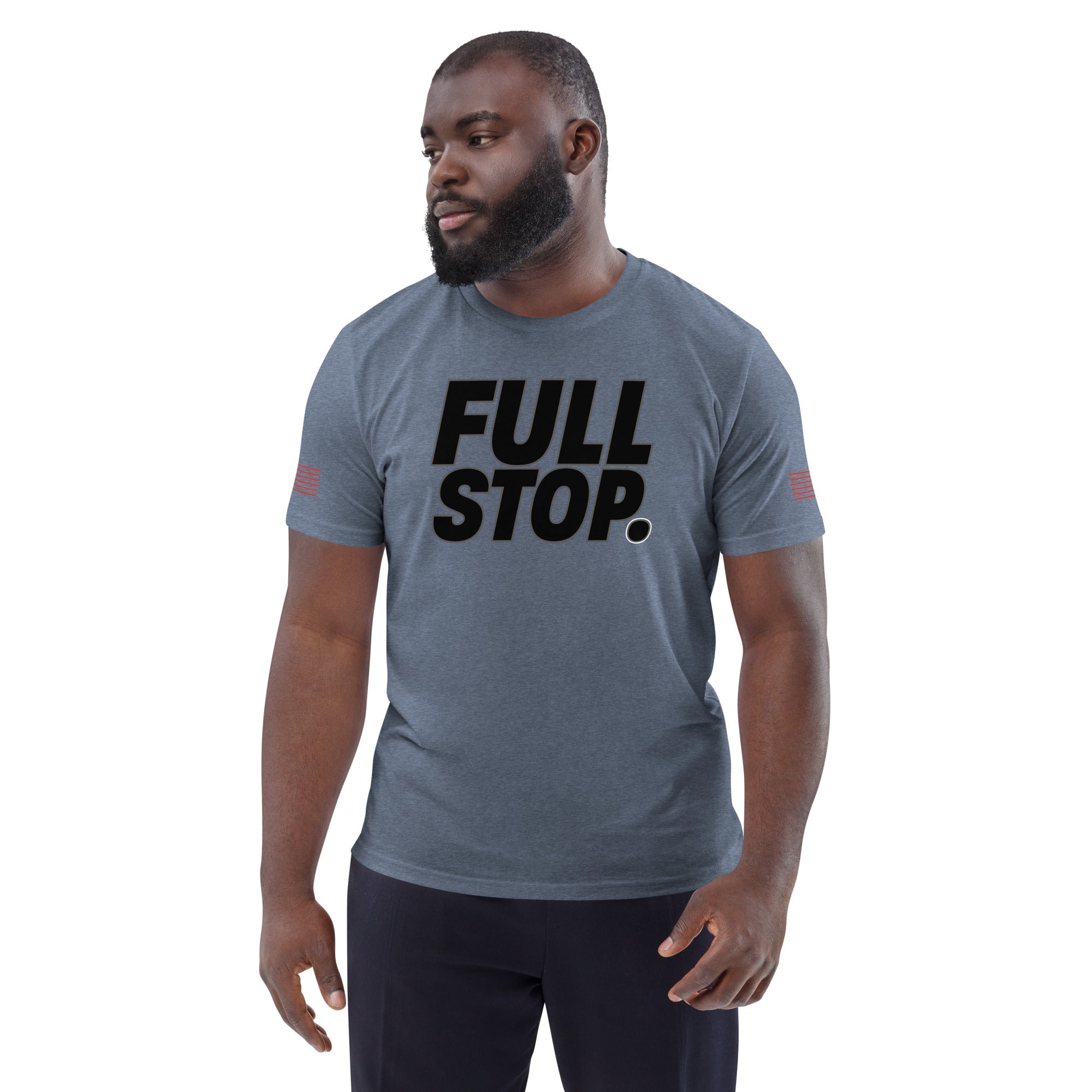 Full Stop. Unisex organic cotton t-shirt