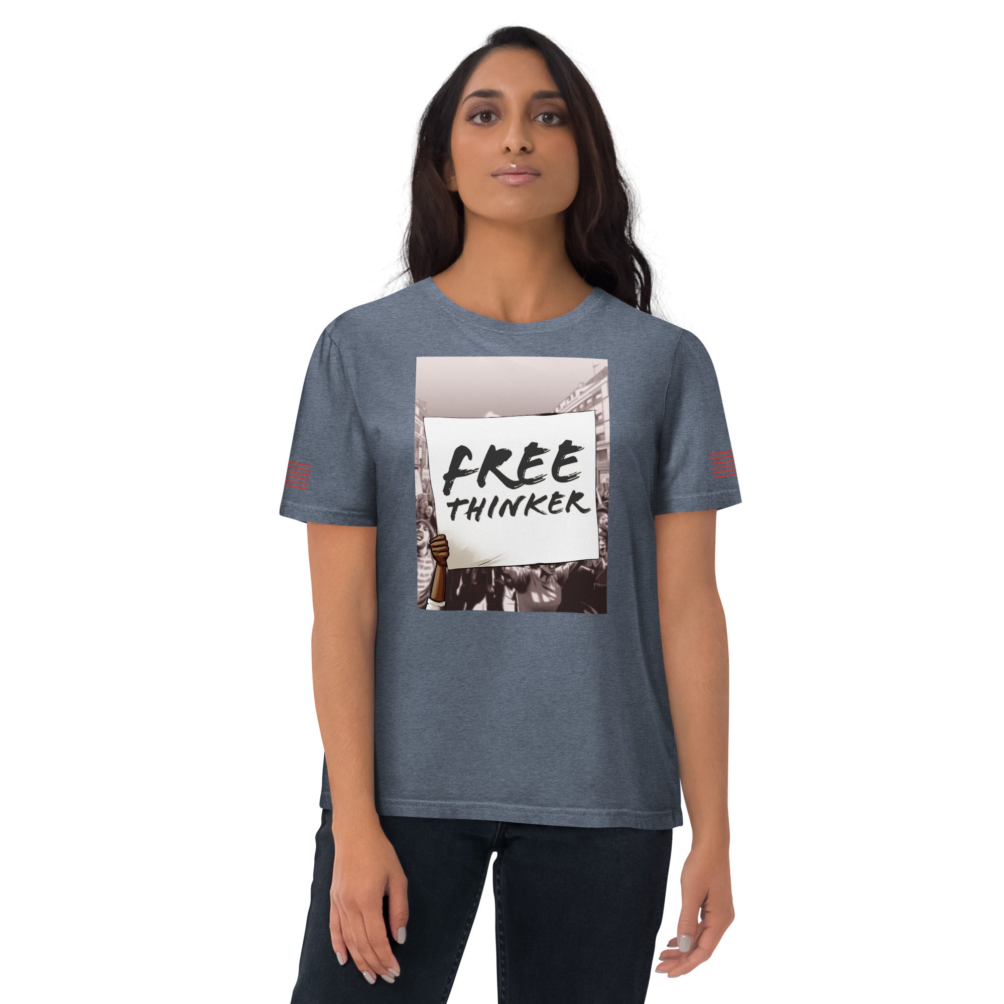 Free Thinker Unisex organic cotton t-shirt