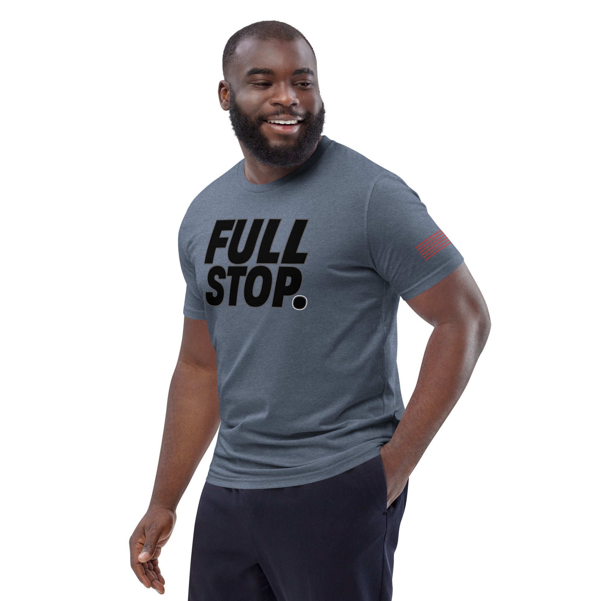 Full Stop. Unisex organic cotton t-shirt