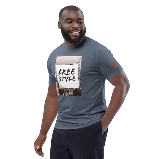 Free Style Unisex organic cotton t-shirt