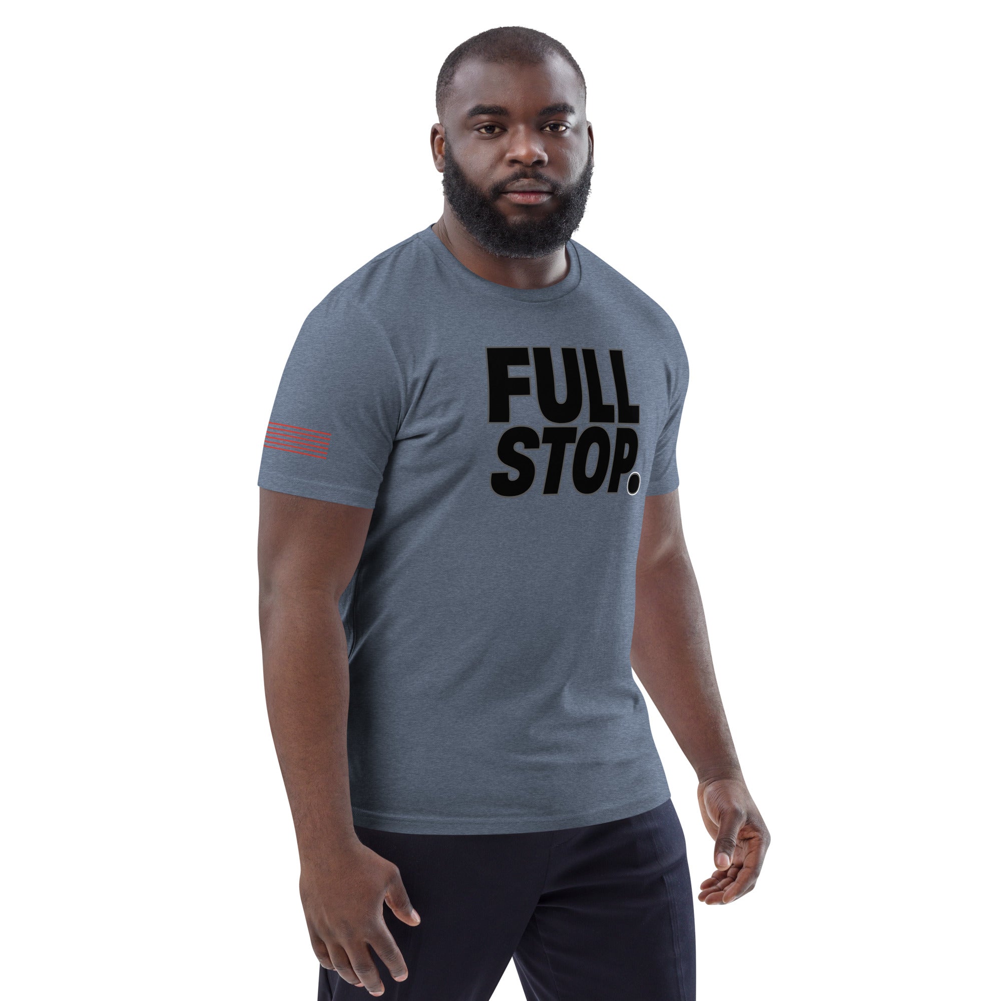 Full Stop. Unisex organic cotton t-shirt