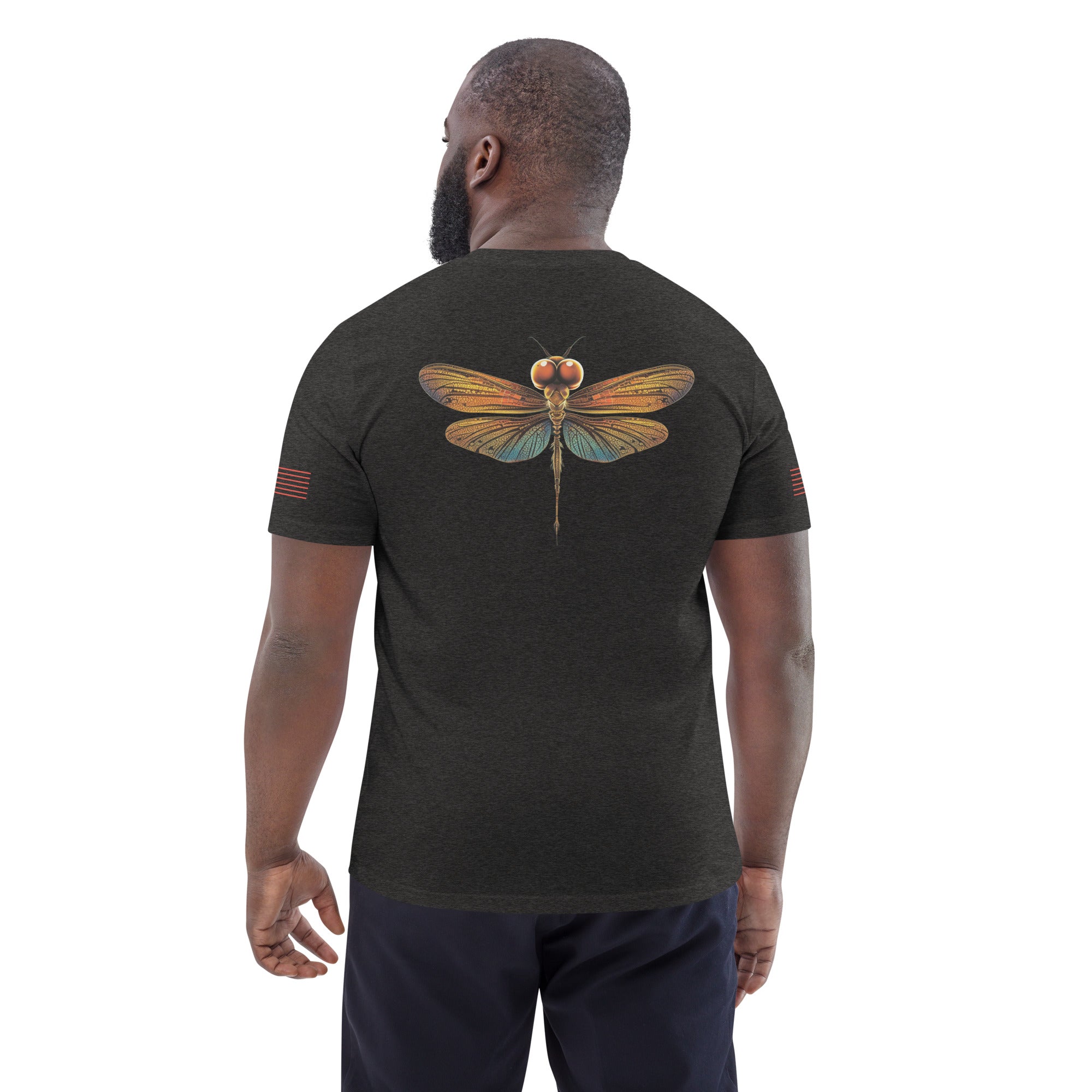 Dragonfly Perspective Unisex organic cotton t-shirt