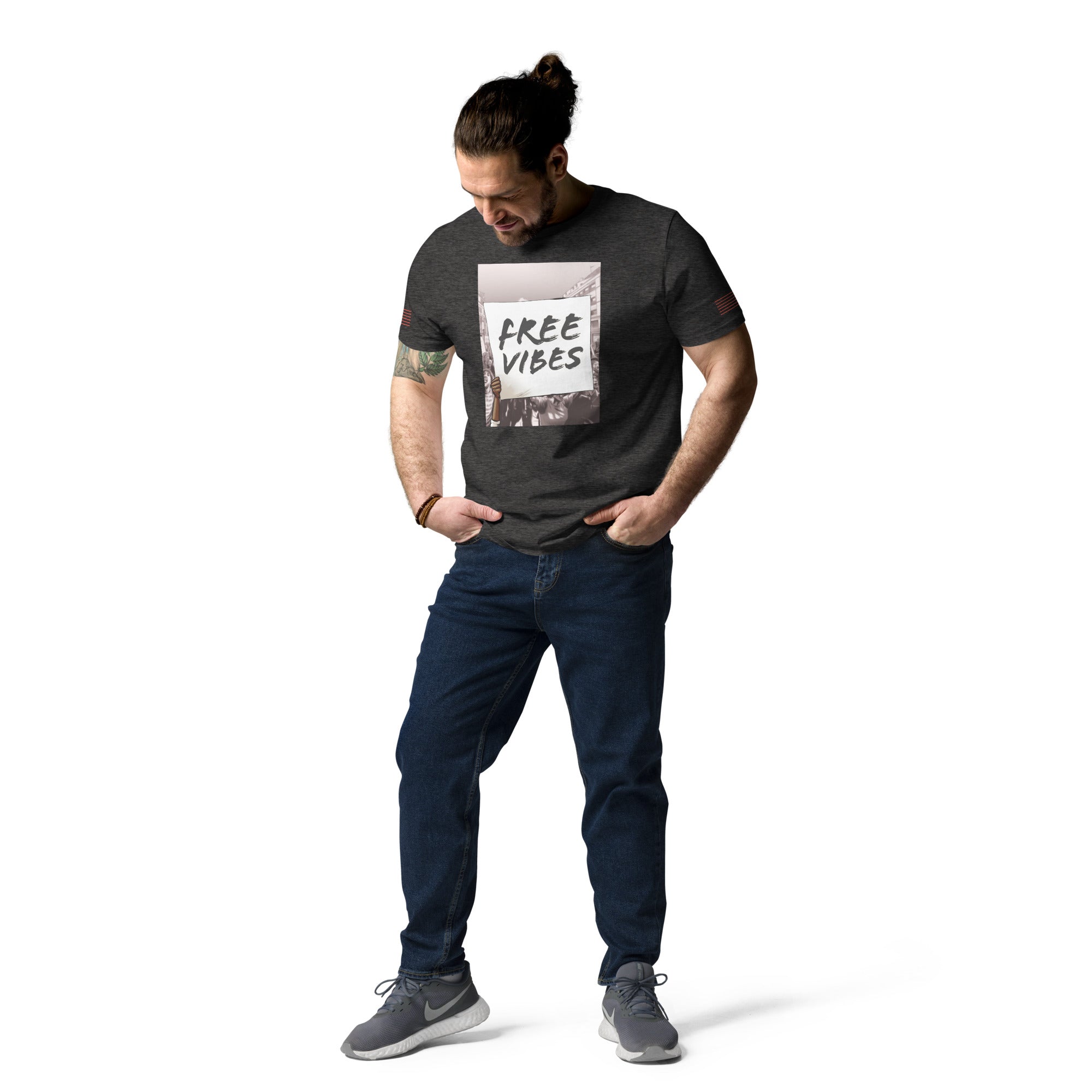 Free Vibes Unisex organic cotton t-shirt