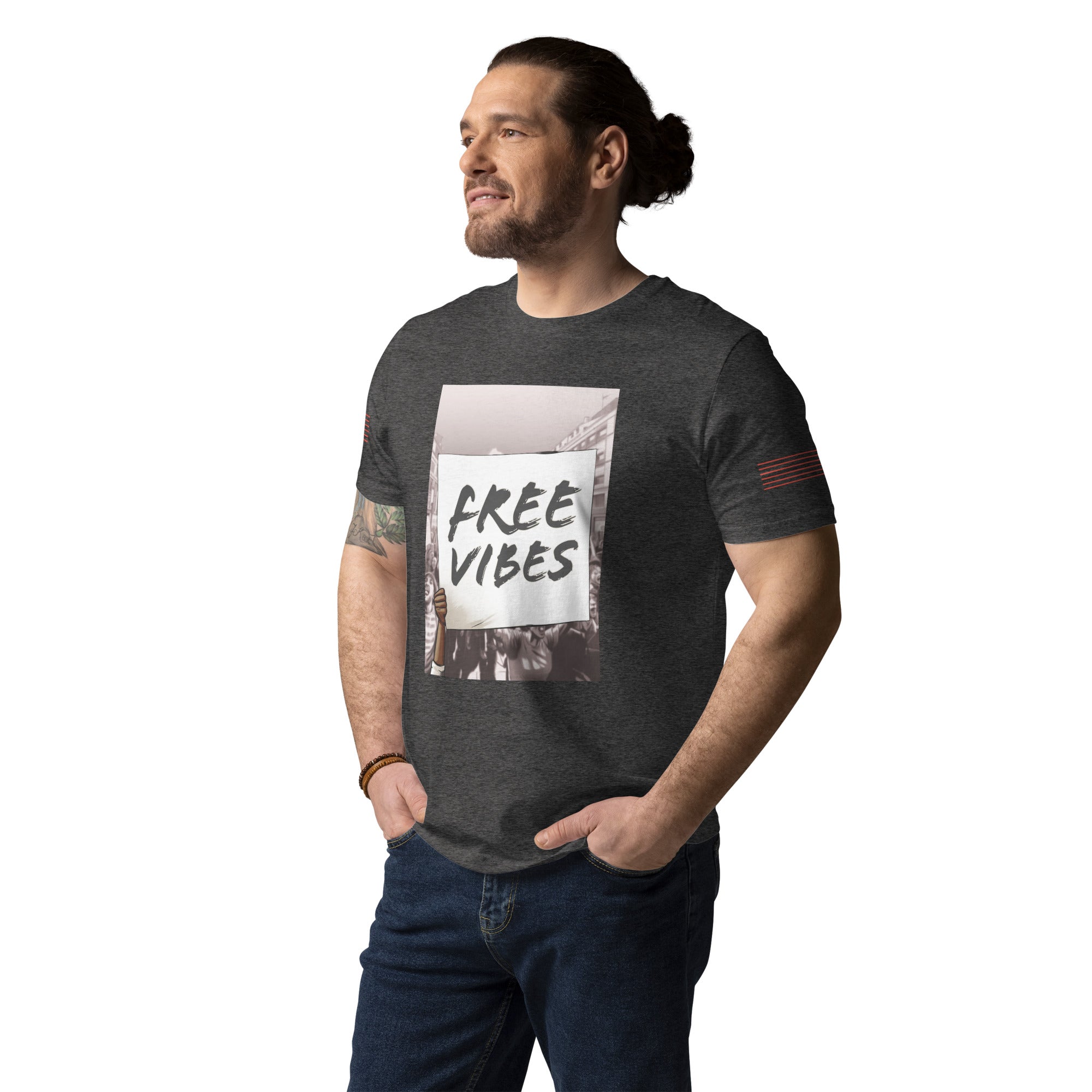 Free Vibes Unisex organic cotton t-shirt