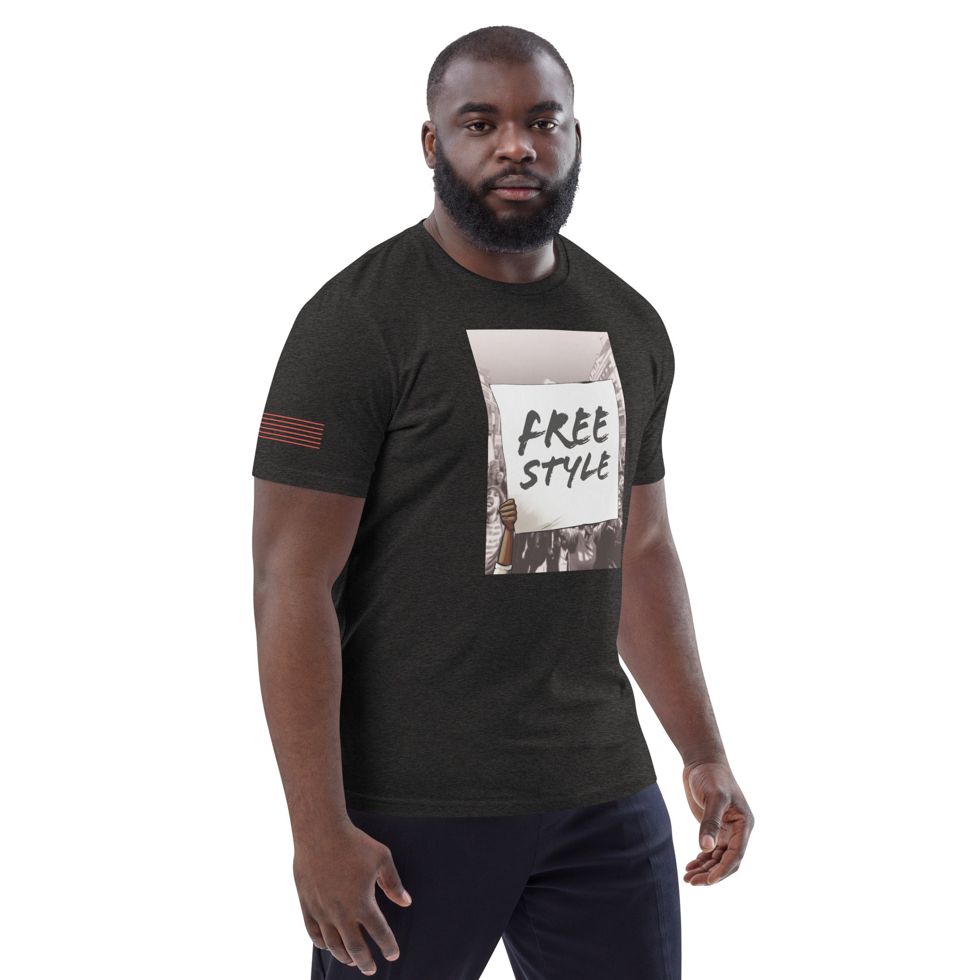 Free Style Unisex organic cotton t-shirt