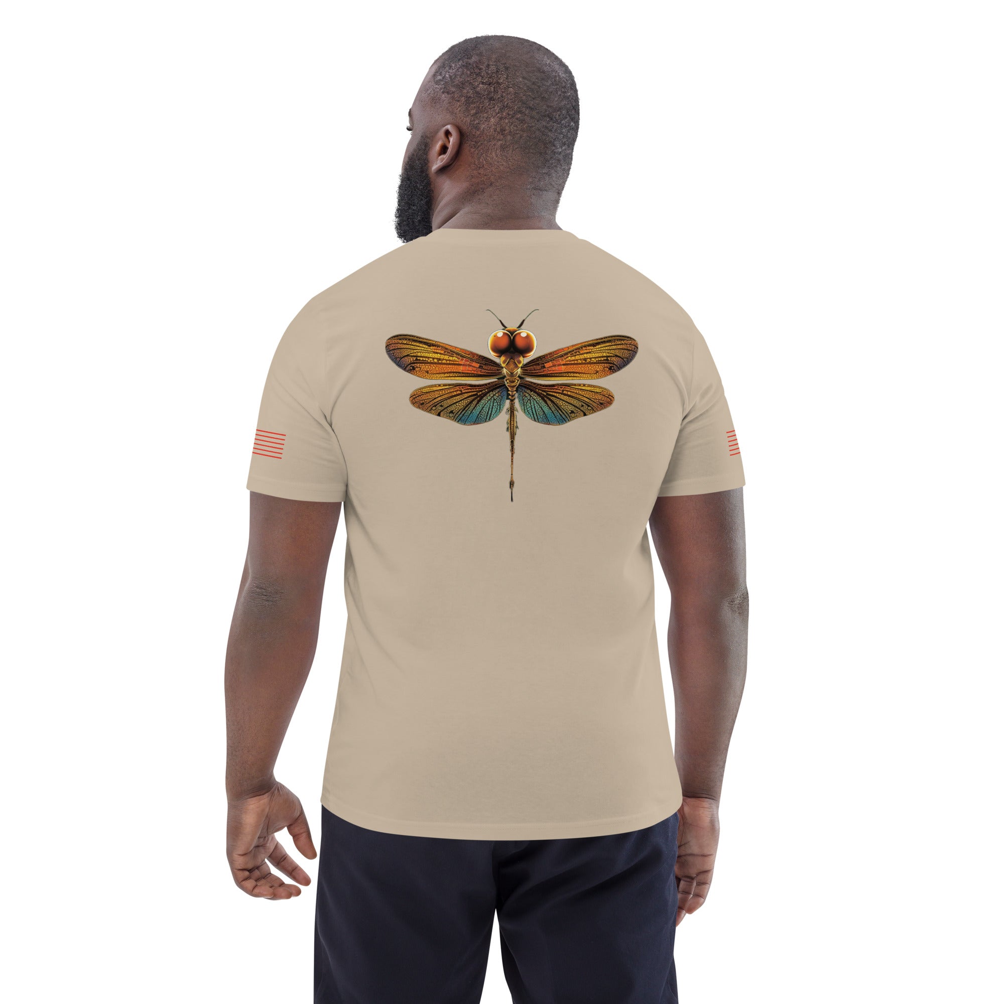 Dragonfly Perspective Unisex organic cotton t-shirt