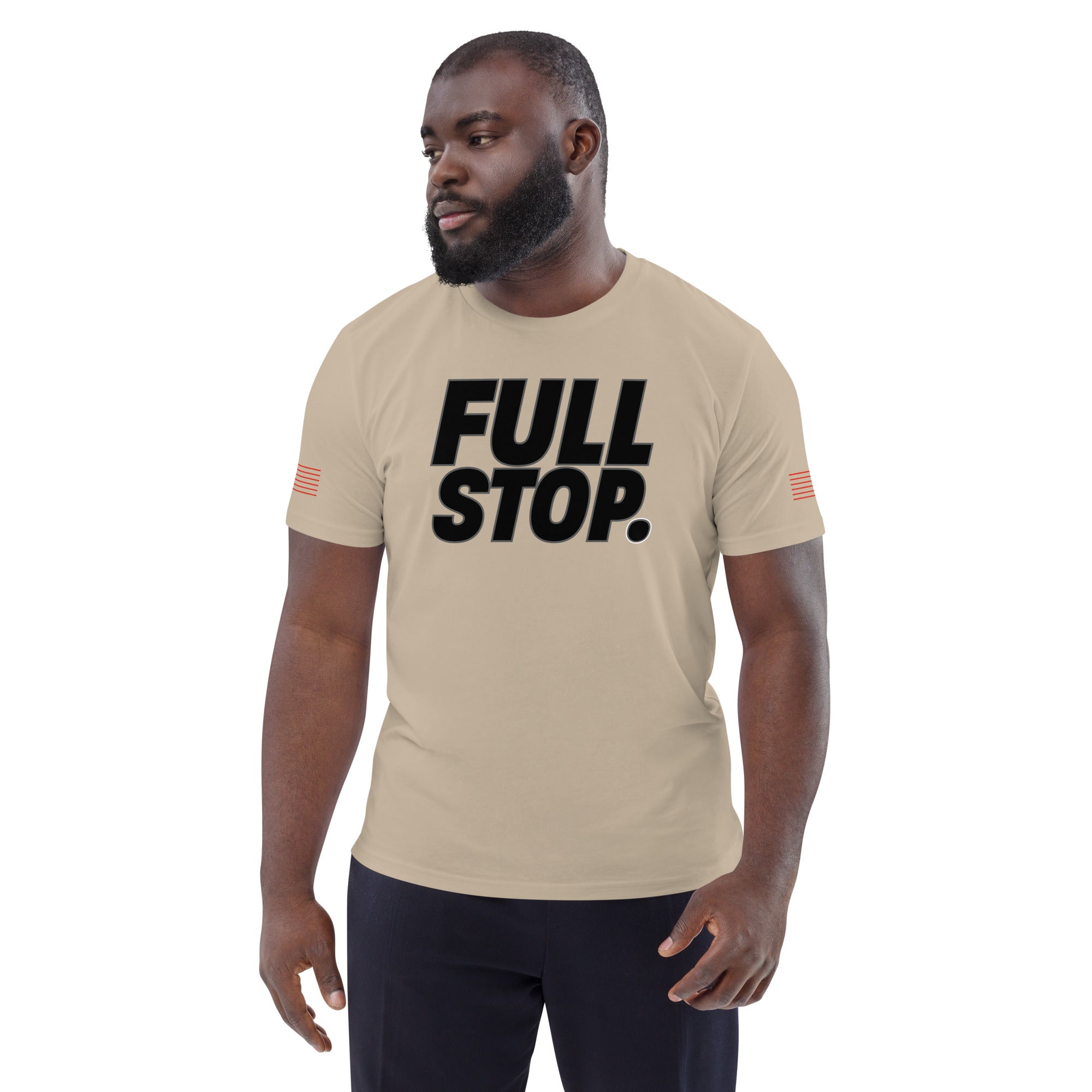 Full Stop. Unisex organic cotton t-shirt