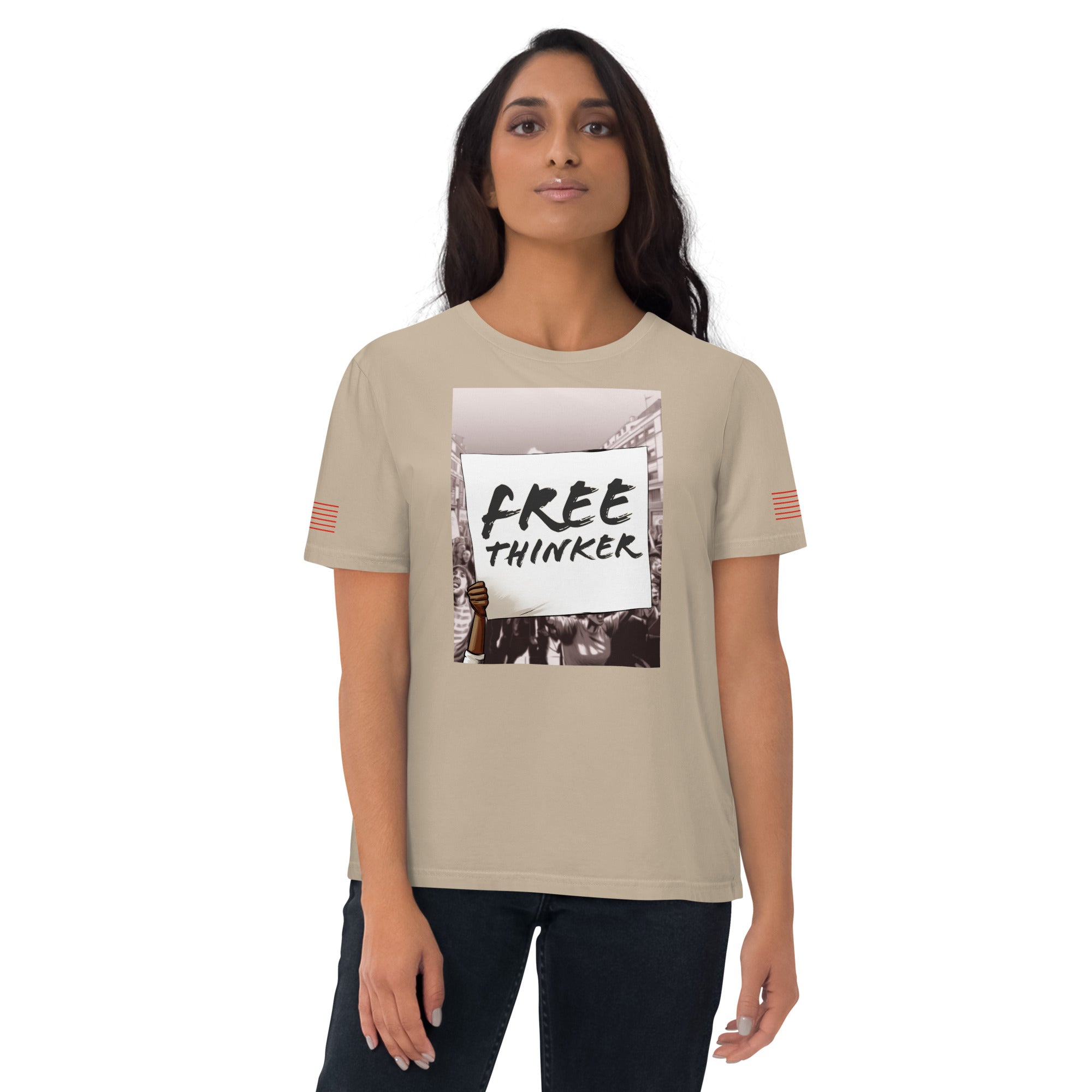 Free Thinker Unisex organic cotton t-shirt