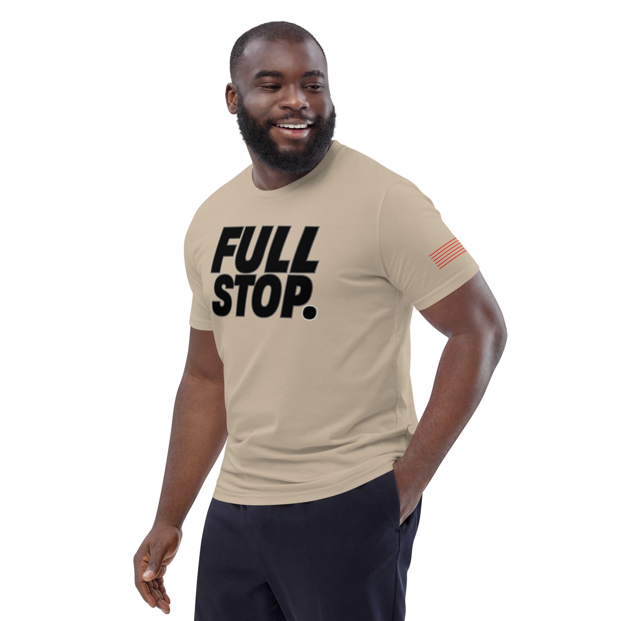 Full Stop. Unisex organic cotton t-shirt