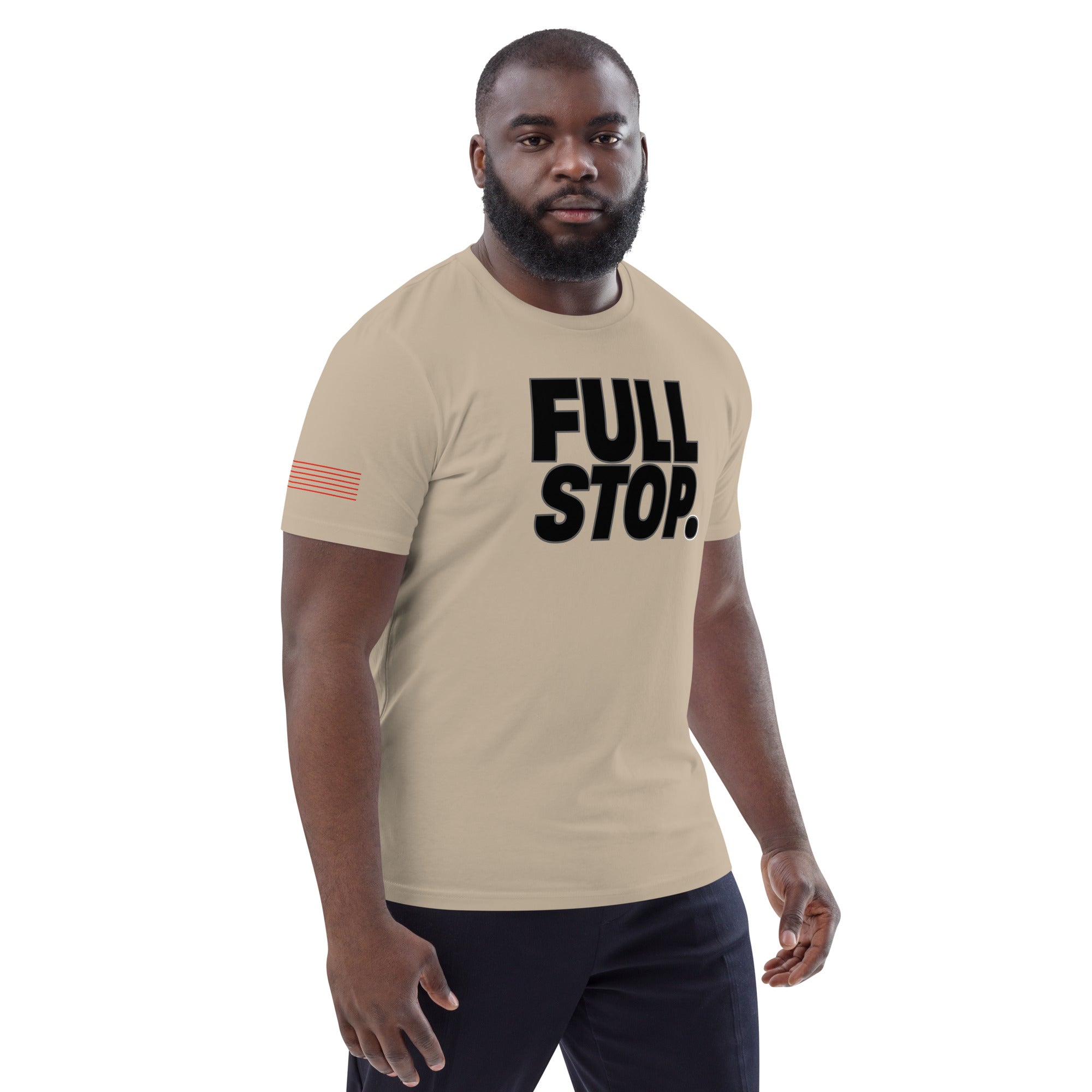 Full Stop. Unisex organic cotton t-shirt