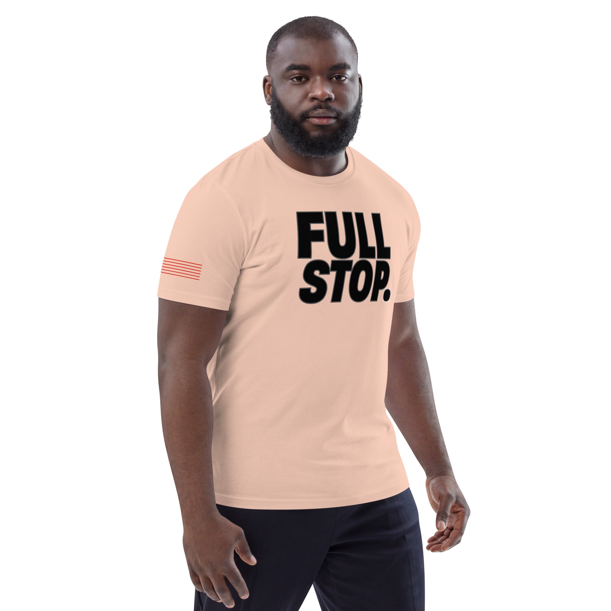 Full Stop. Unisex organic cotton t-shirt