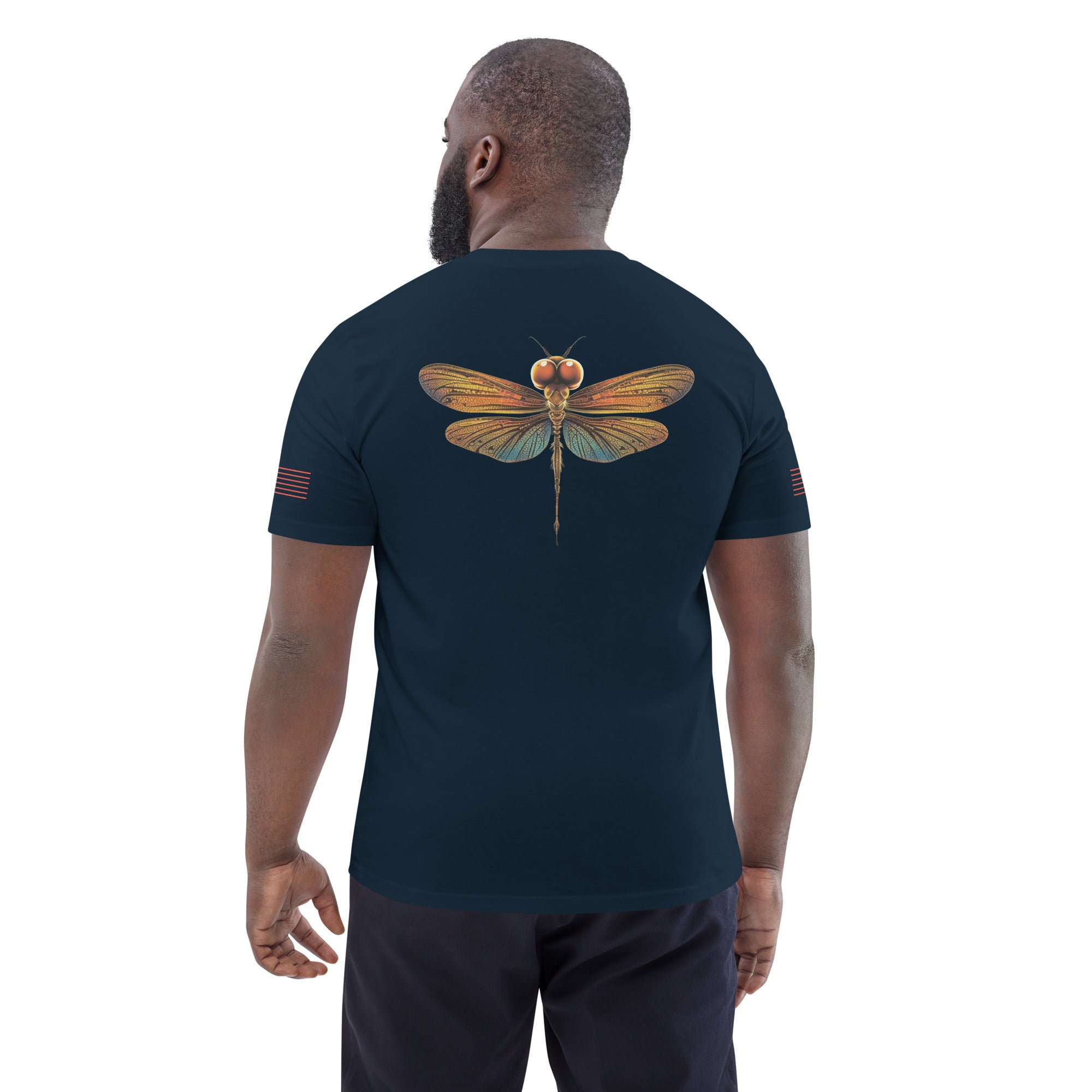 Dragonfly Perspective Unisex organic cotton t-shirt