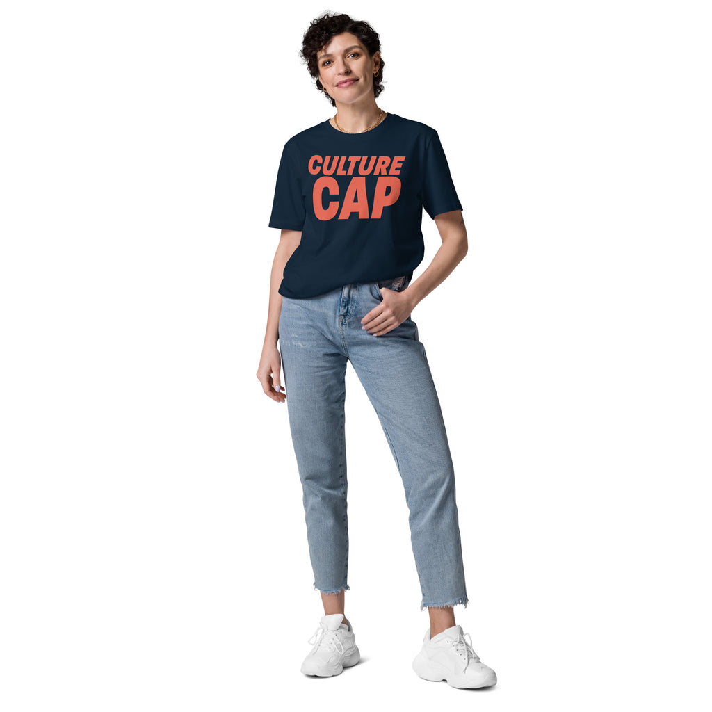 Culture CAP (Spicy) Unisex organic cotton t-shirt