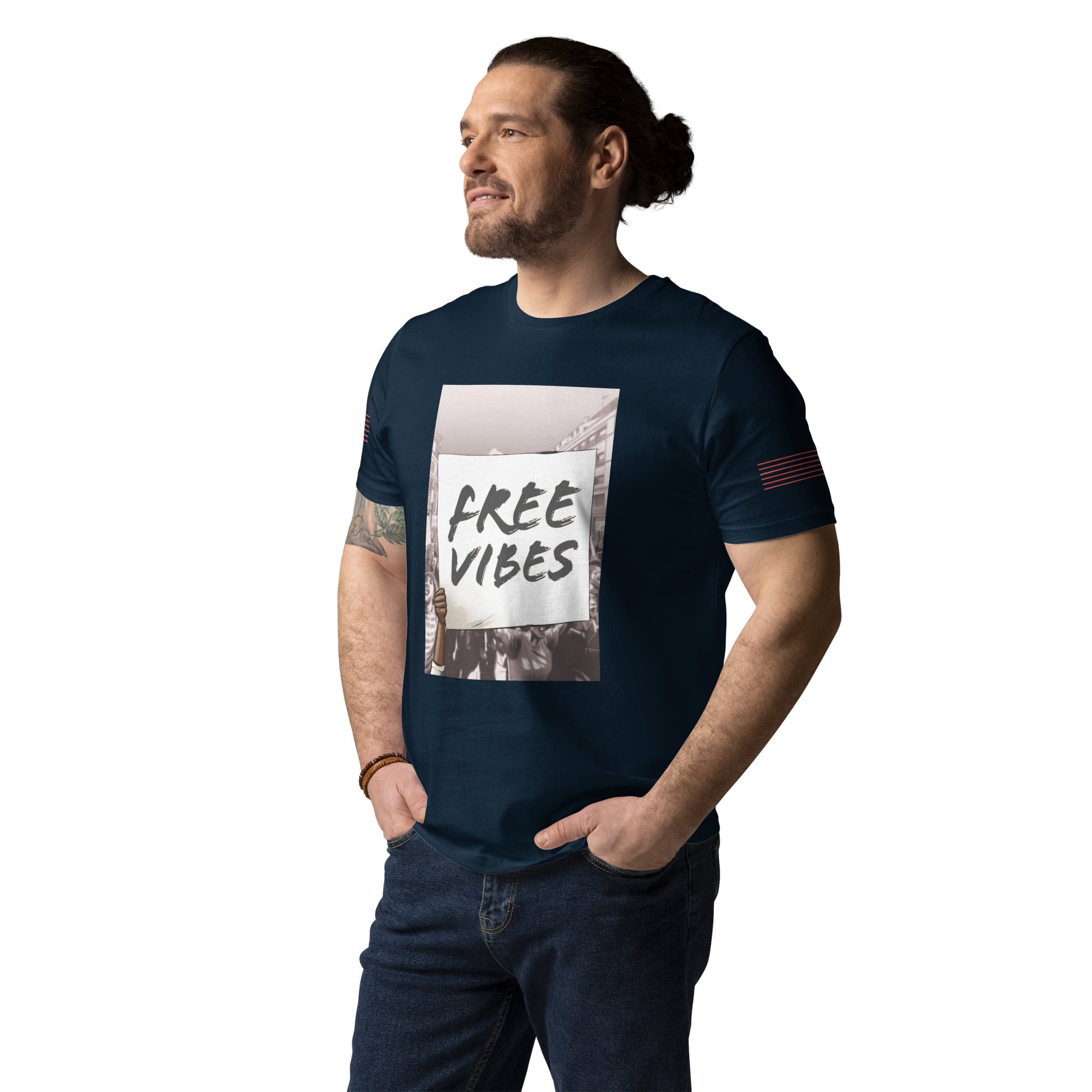 Free Vibes Unisex organic cotton t-shirt