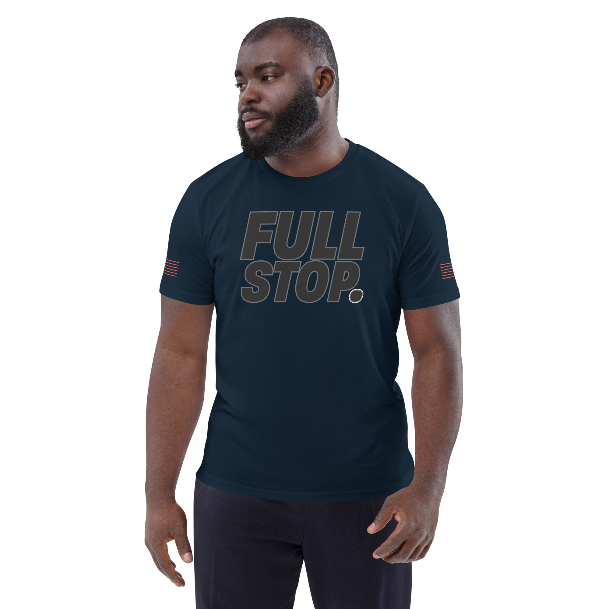 Full Stop. Unisex organic cotton t-shirt