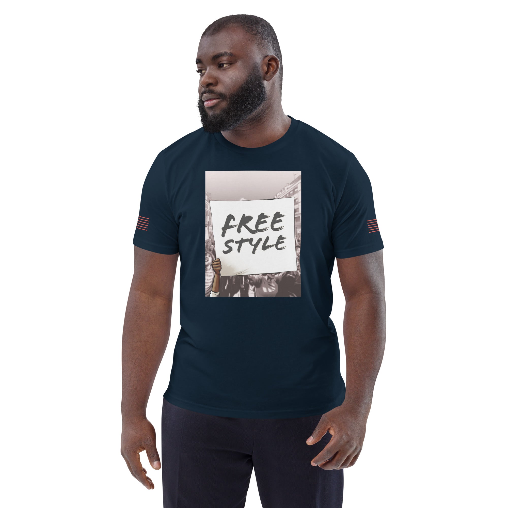 Free Style Unisex organic cotton t-shirt