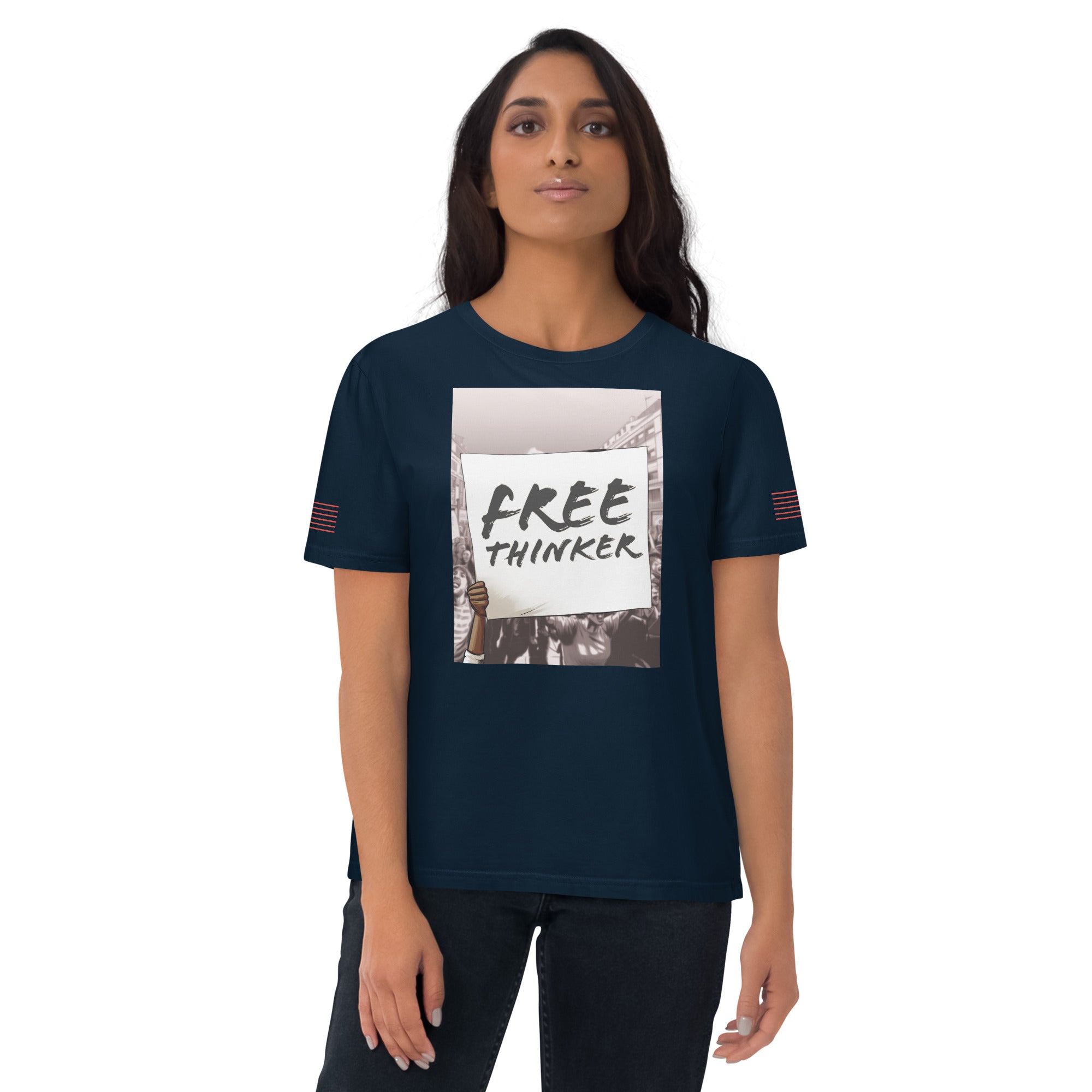 Free Thinker Unisex organic cotton t-shirt