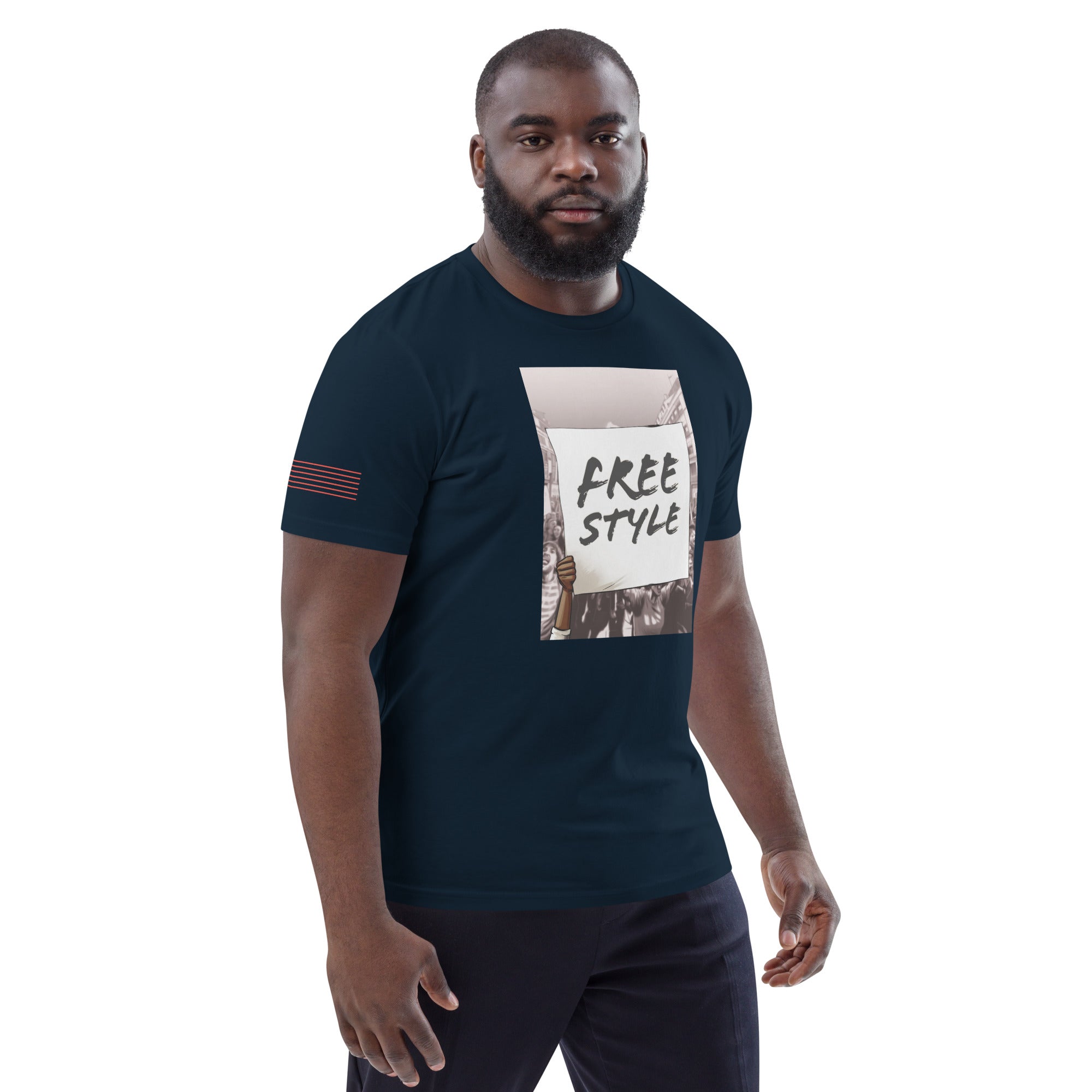 Free Style Unisex organic cotton t-shirt