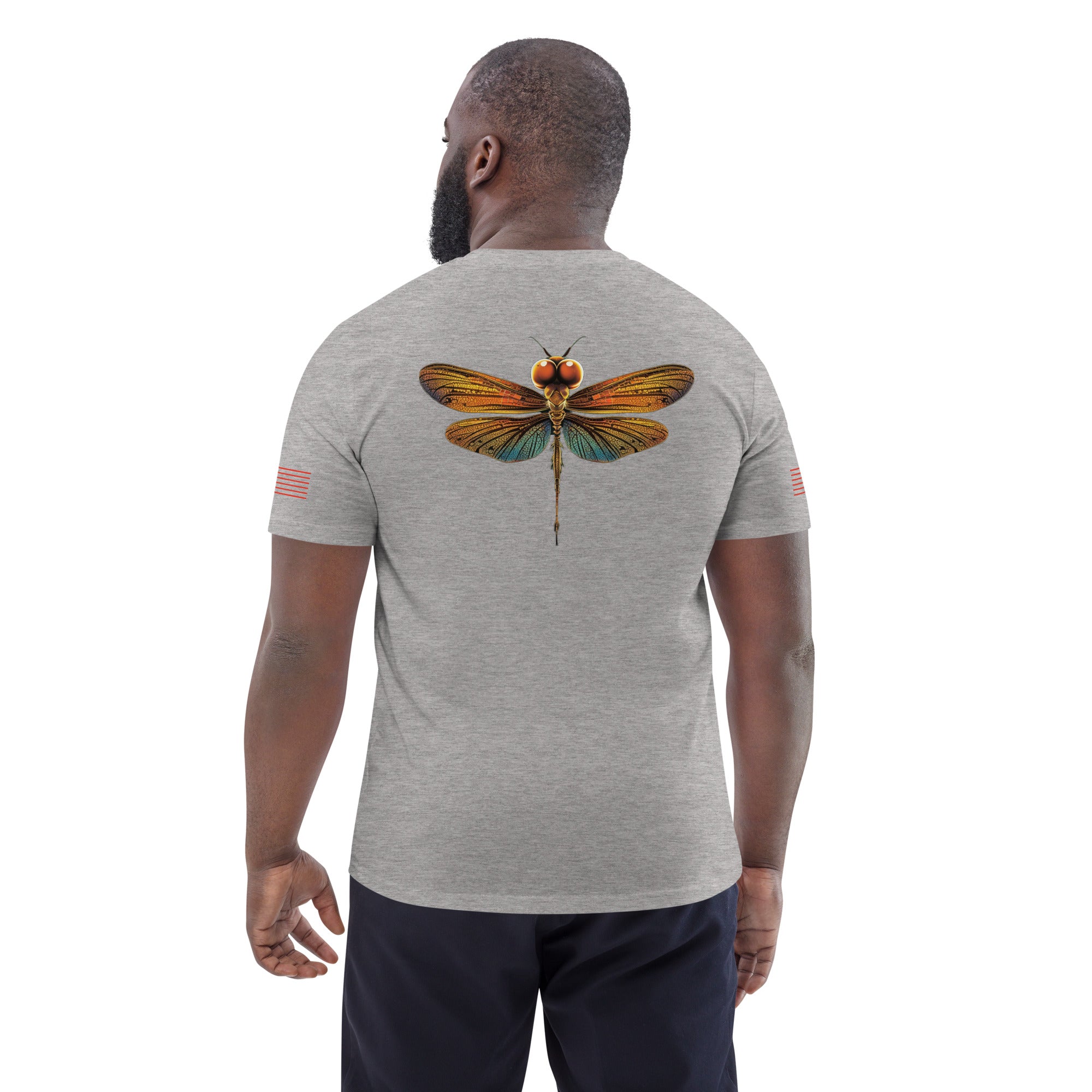 Dragonfly Perspective Unisex organic cotton t-shirt