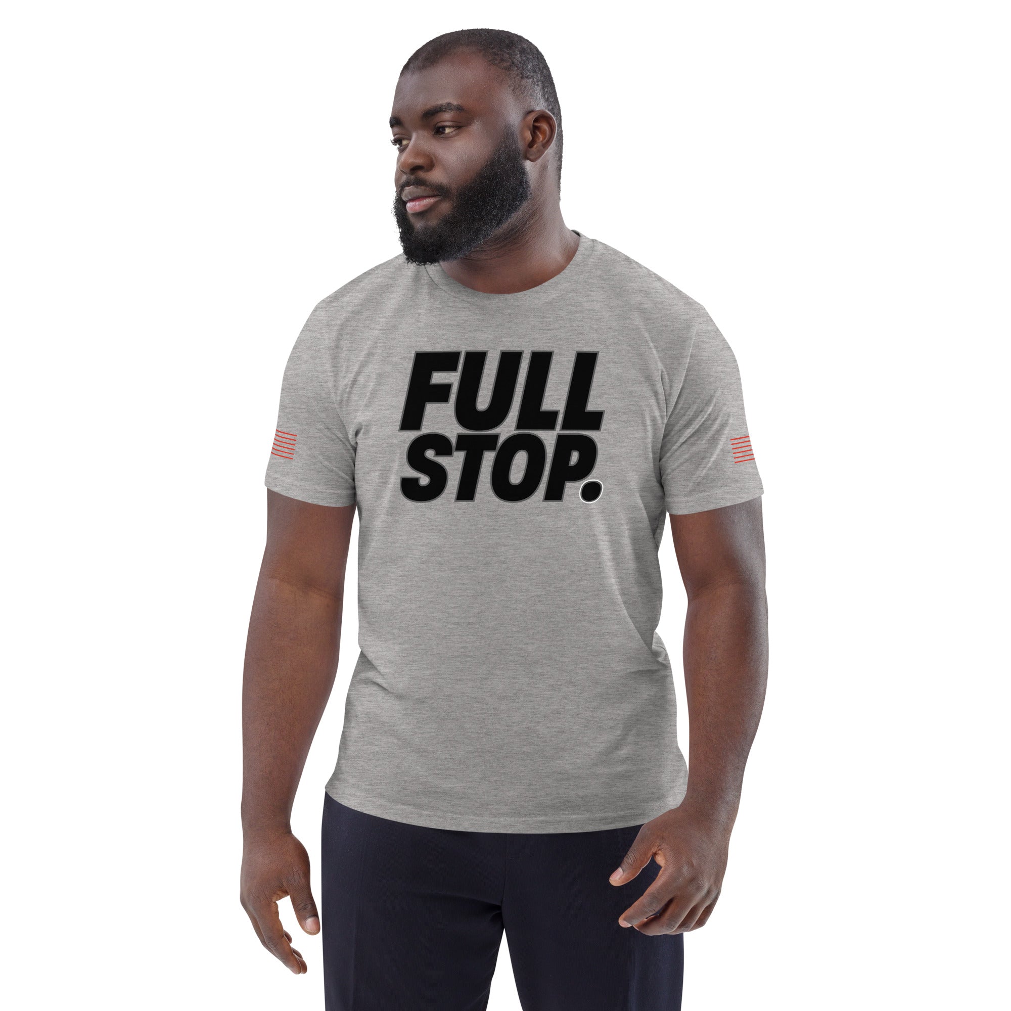 Full Stop. Unisex organic cotton t-shirt