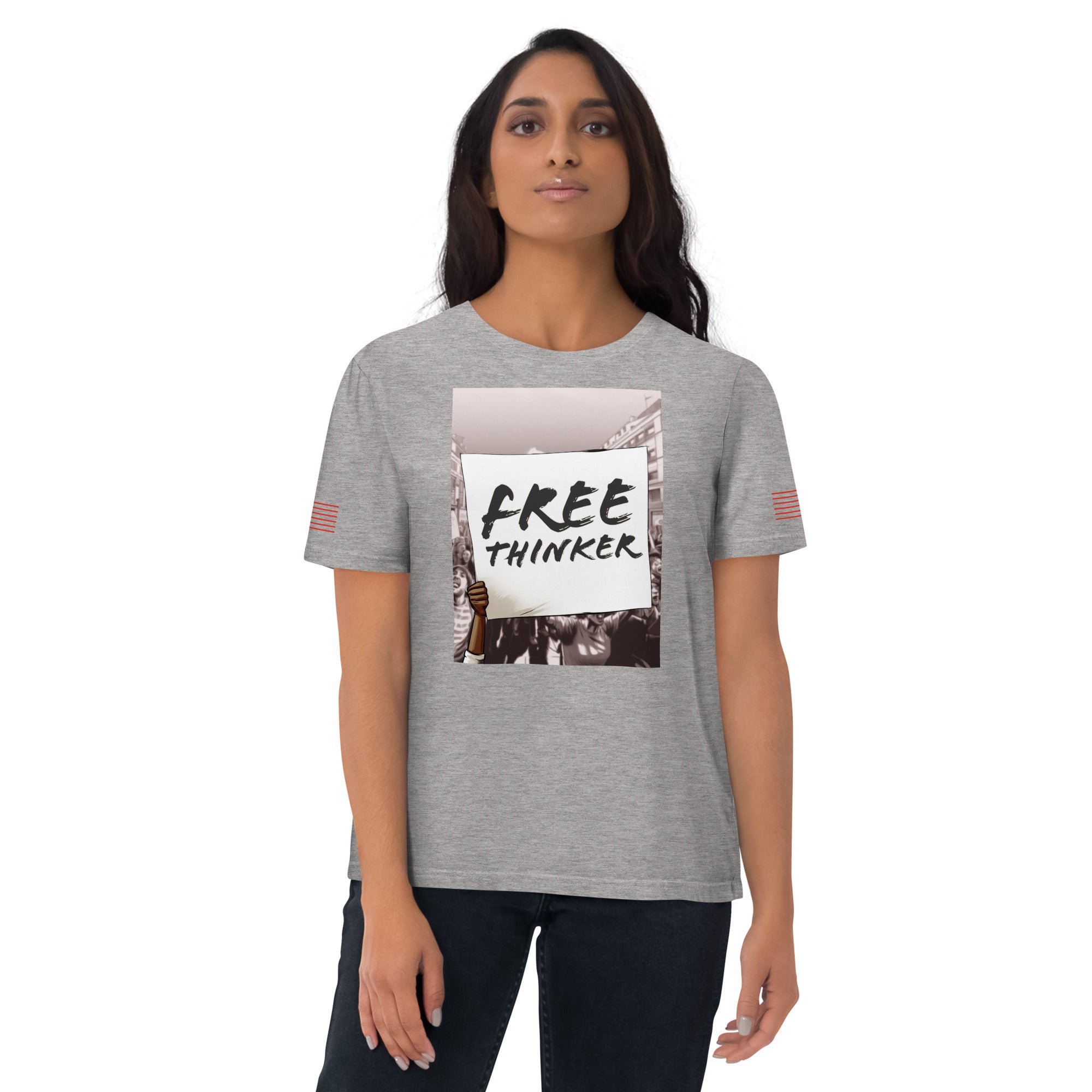 Free Thinker Unisex organic cotton t-shirt