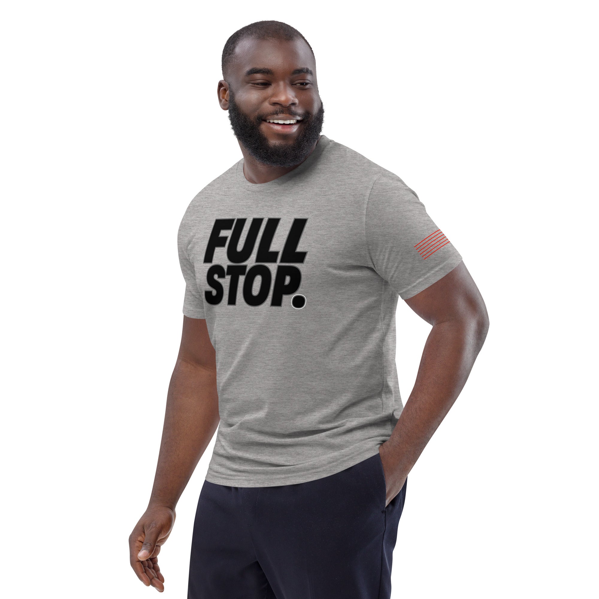 Full Stop. Unisex organic cotton t-shirt