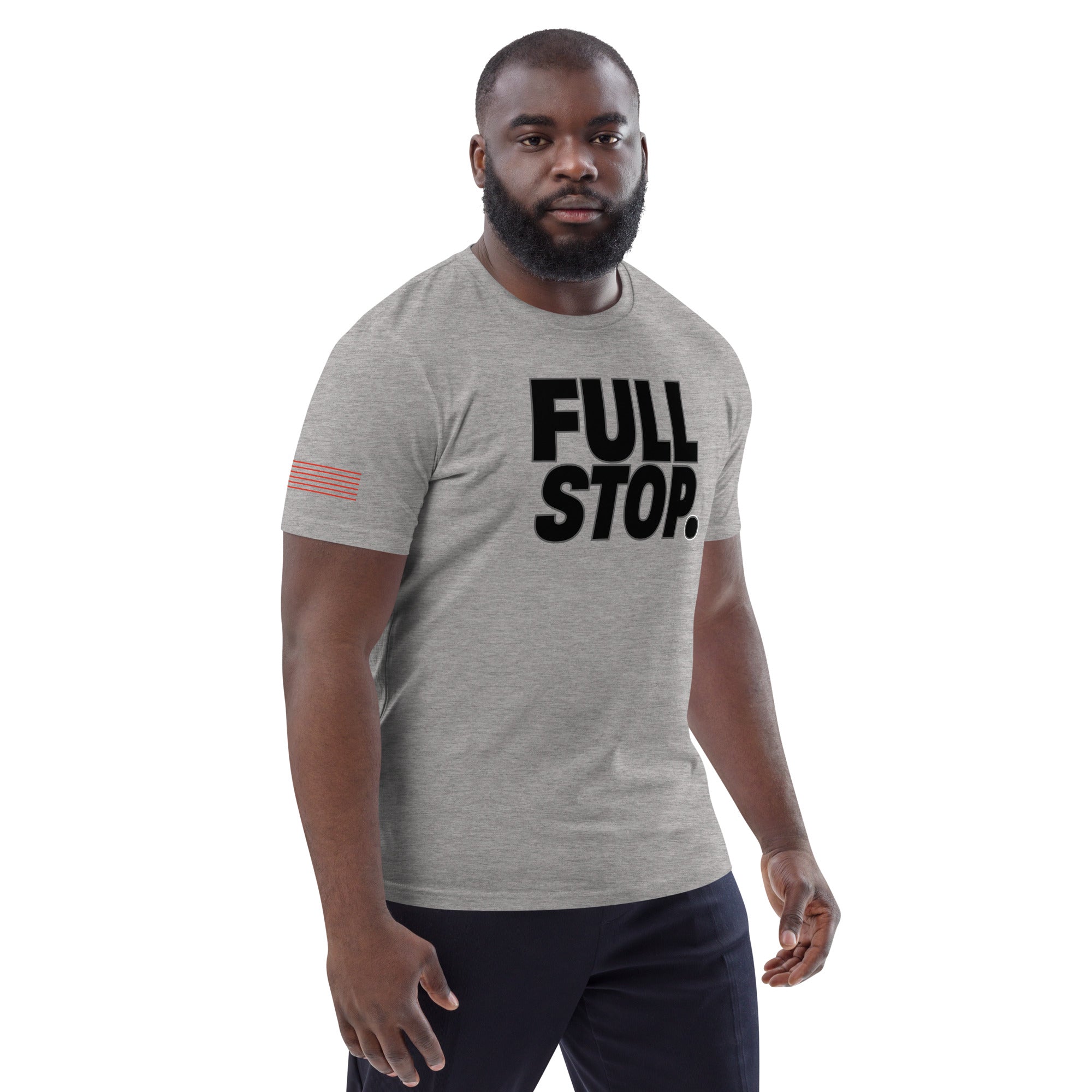 Full Stop. Unisex organic cotton t-shirt