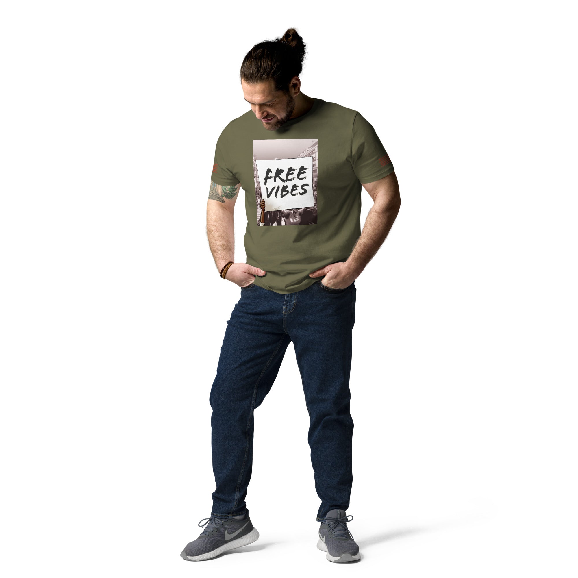 Free Vibes Unisex organic cotton t-shirt