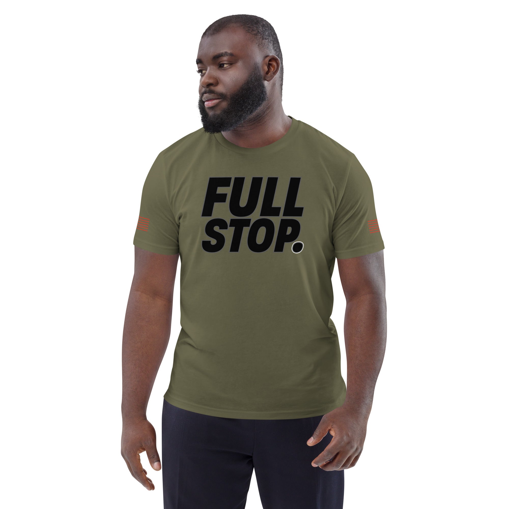 Full Stop. Unisex organic cotton t-shirt