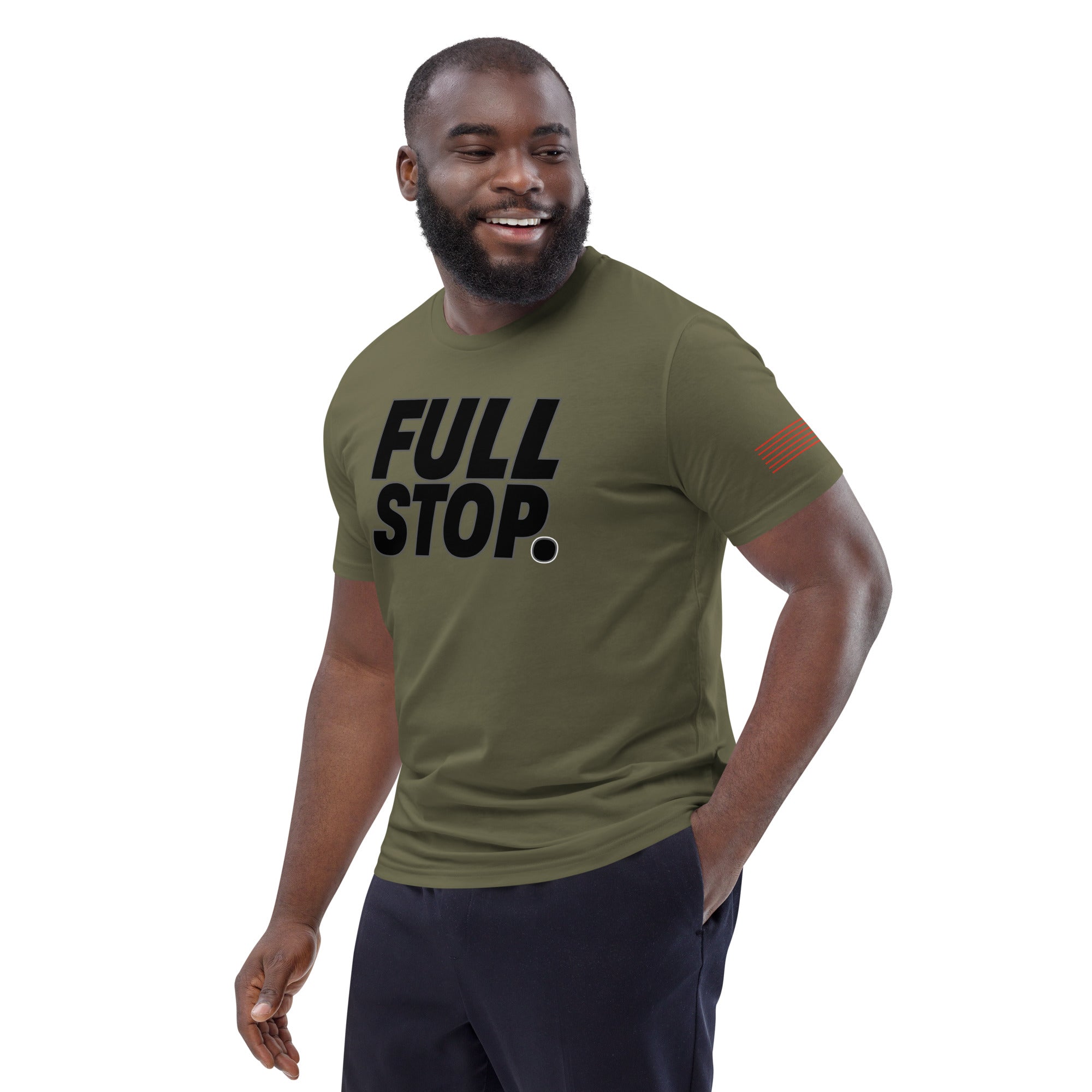 Full Stop. Unisex organic cotton t-shirt