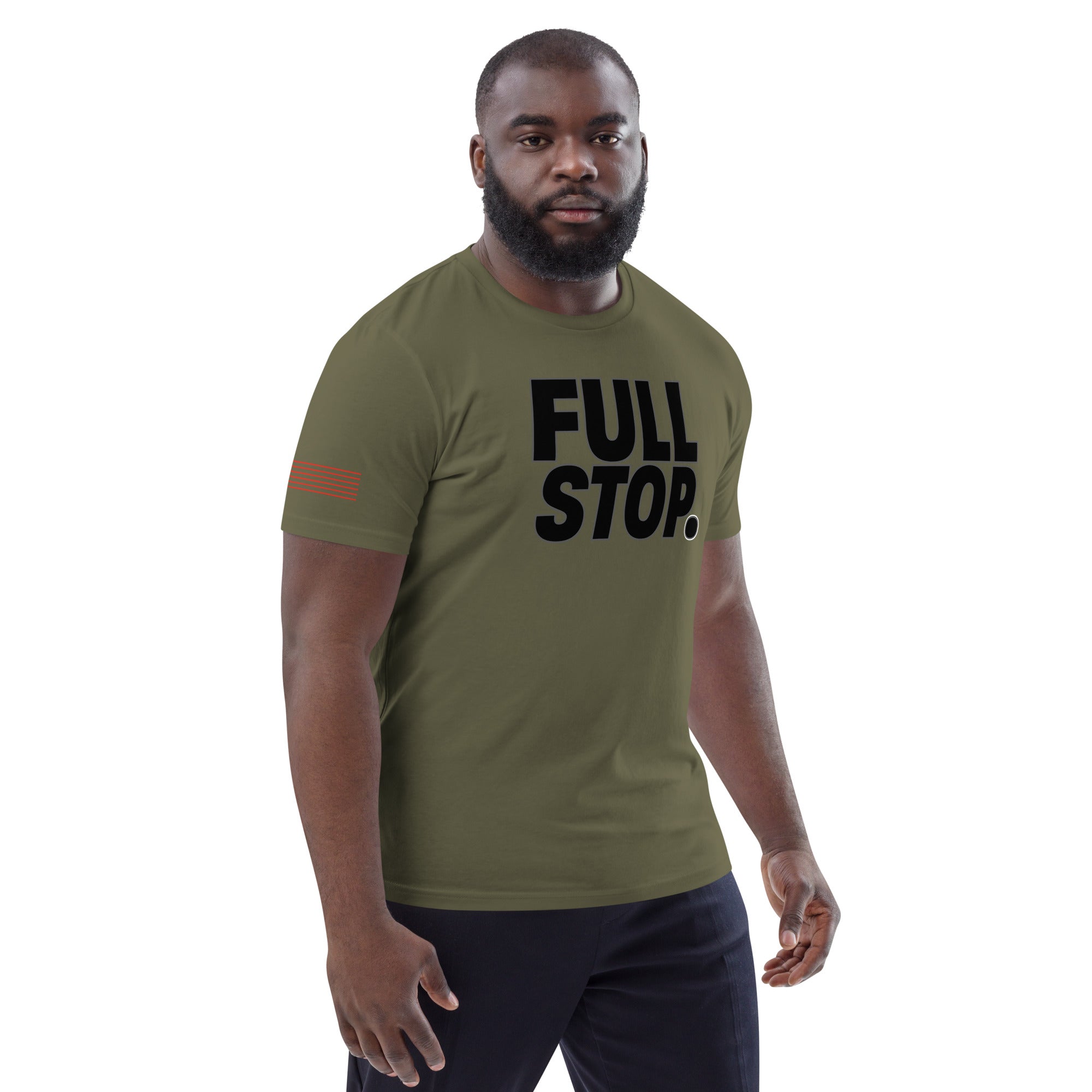 Full Stop. Unisex organic cotton t-shirt