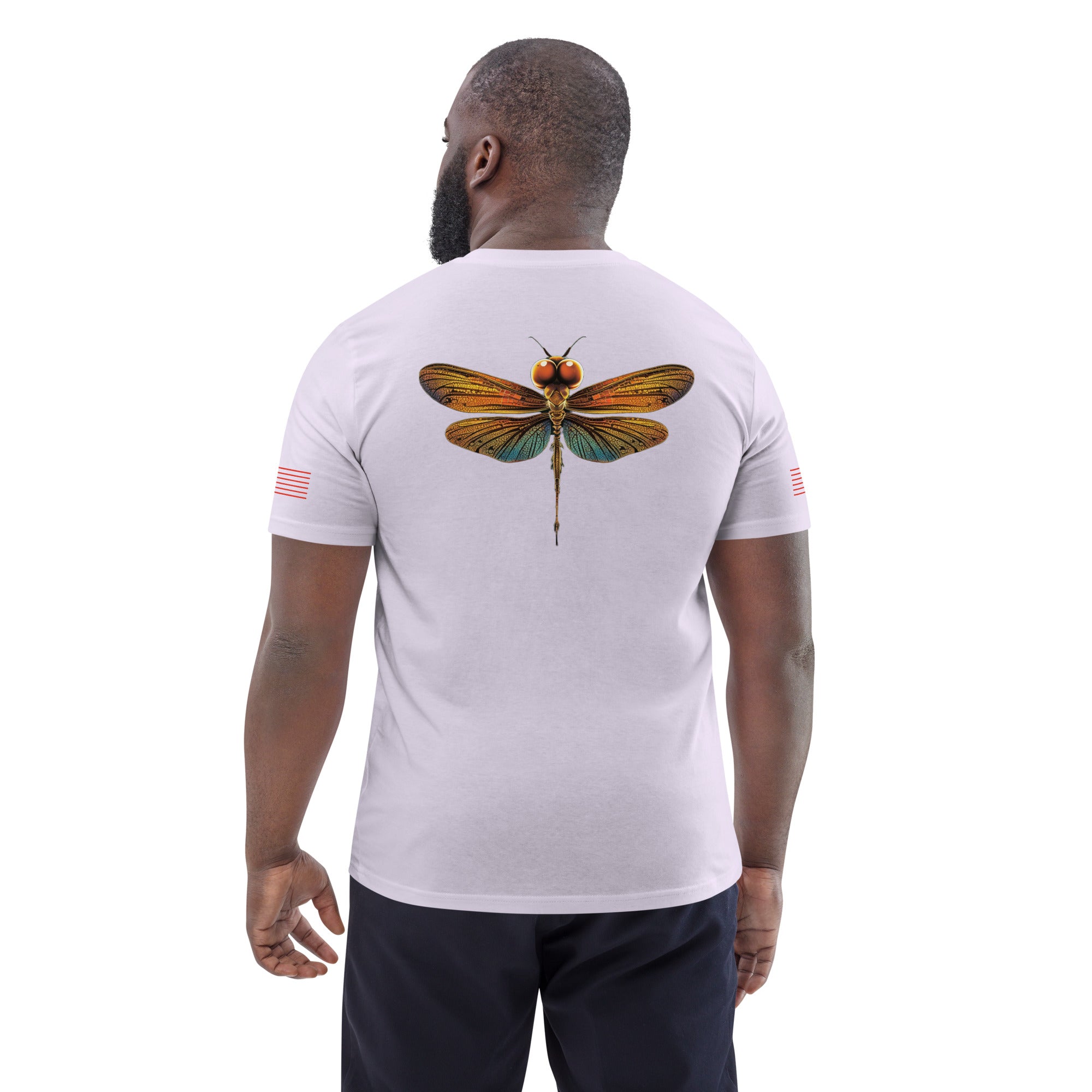 Dragonfly Perspective Unisex organic cotton t-shirt