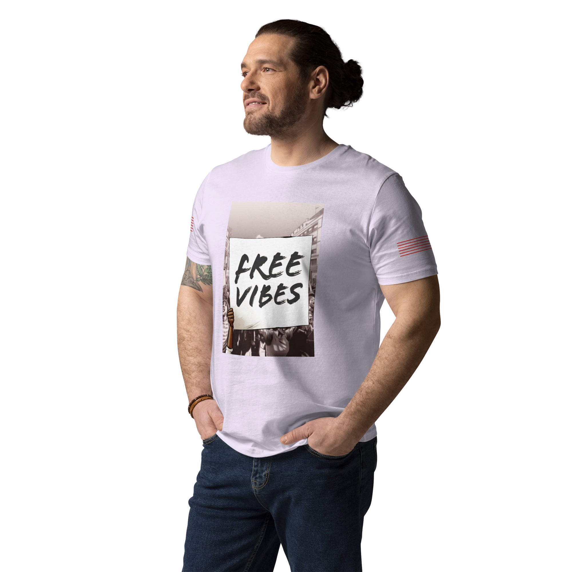 Free Vibes Unisex organic cotton t-shirt