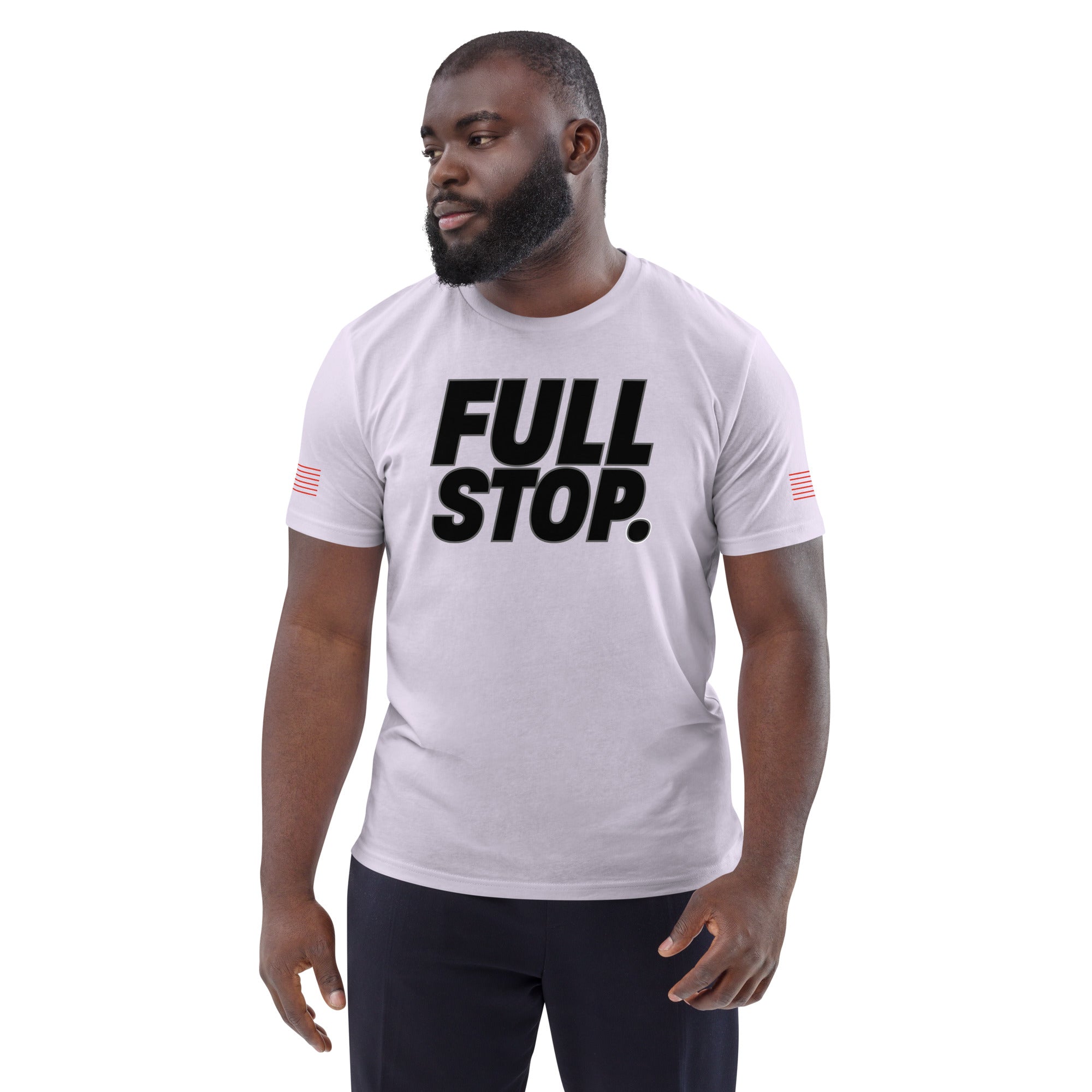 Full Stop. Unisex organic cotton t-shirt