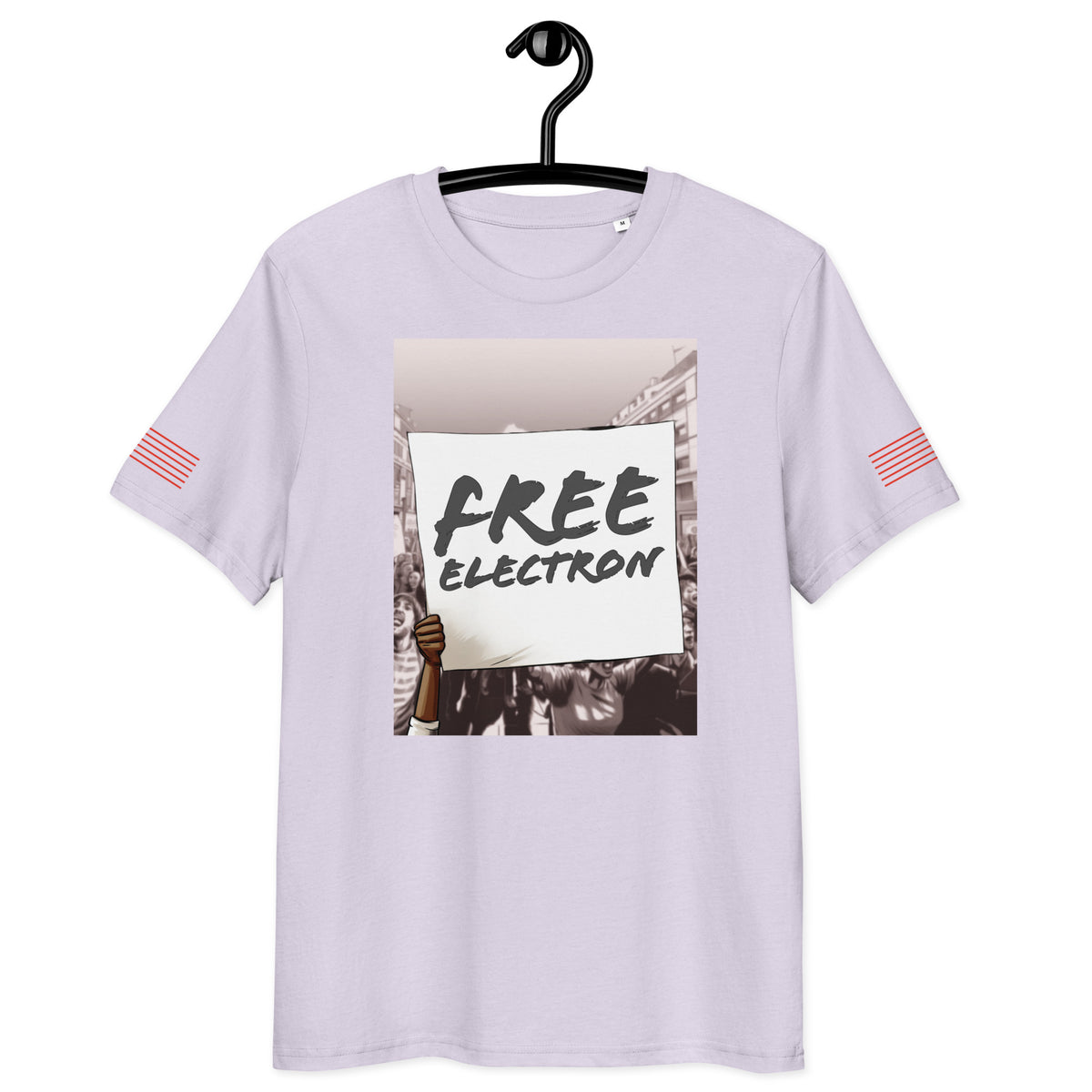 Free Electron Unisex organic cotton t-shirt