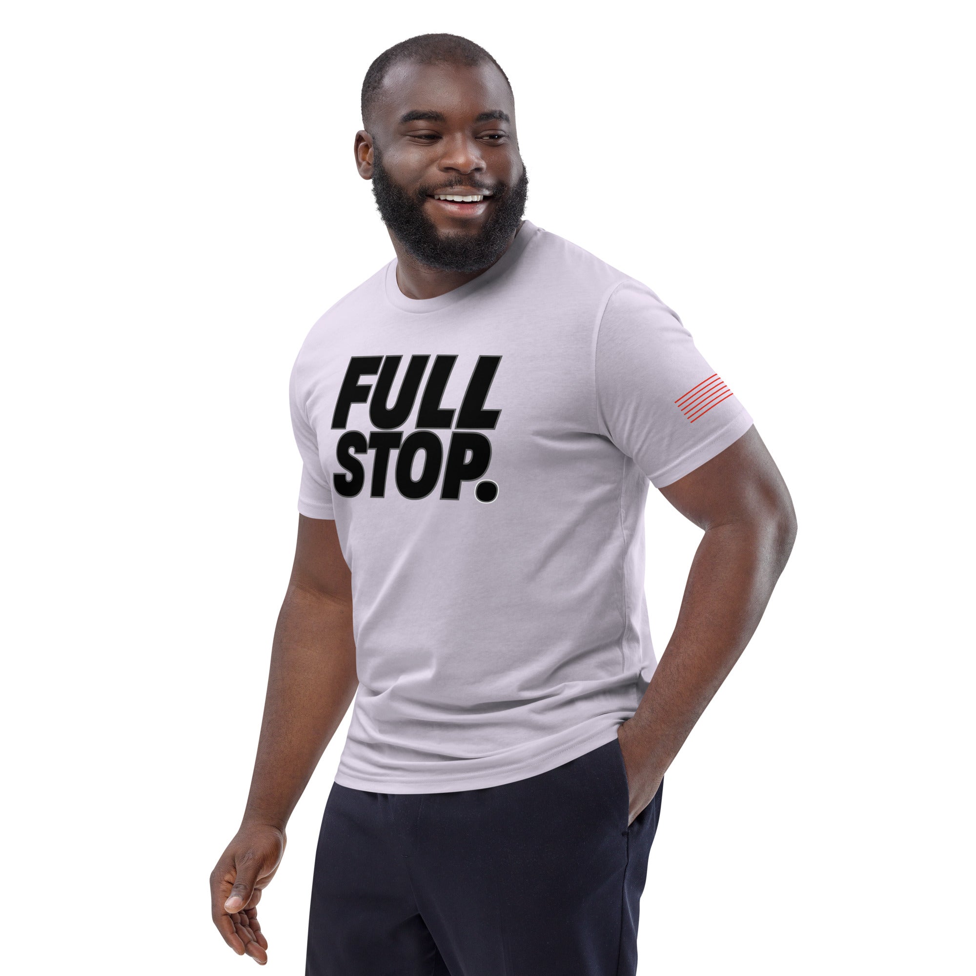 Full Stop. Unisex organic cotton t-shirt