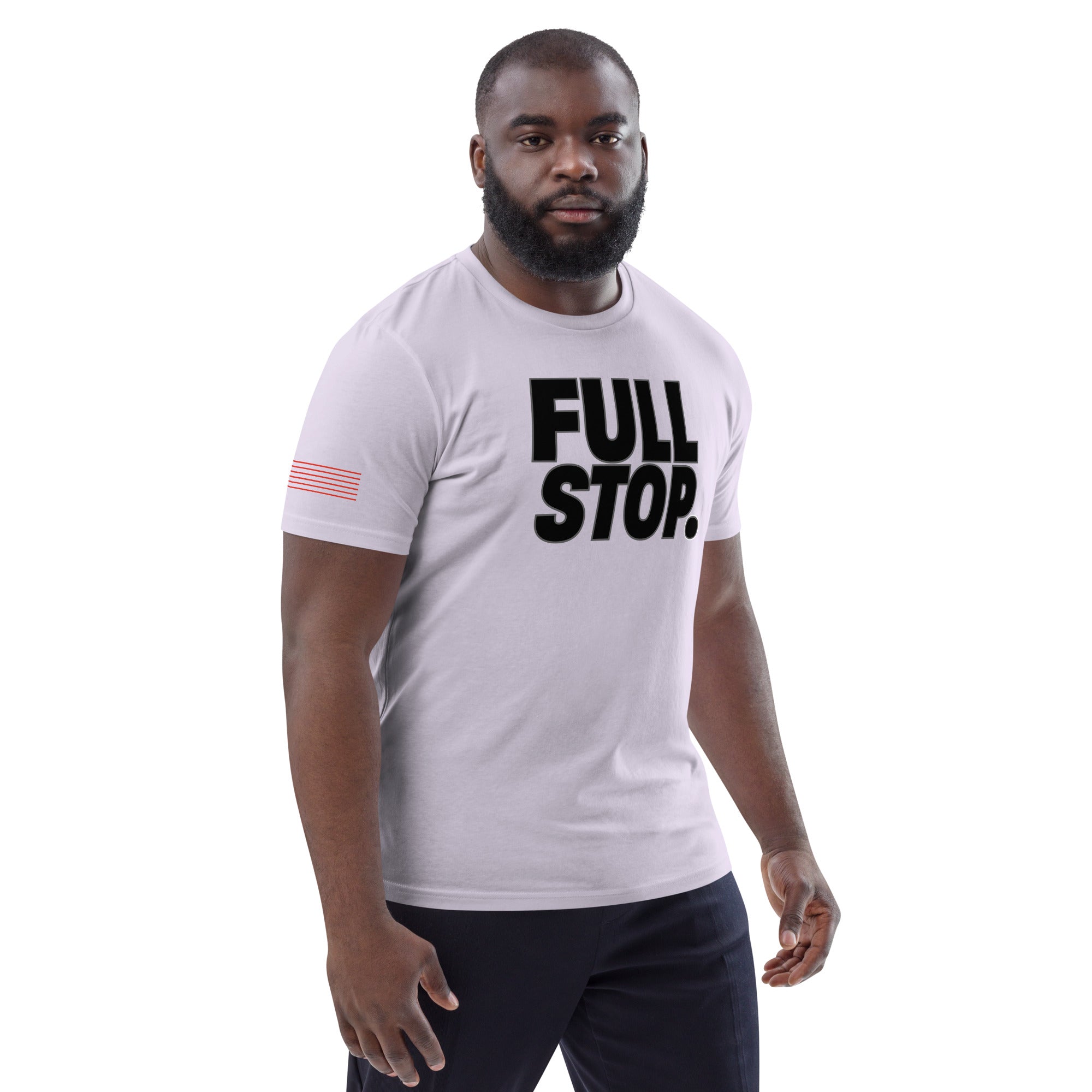 Full Stop. Unisex organic cotton t-shirt