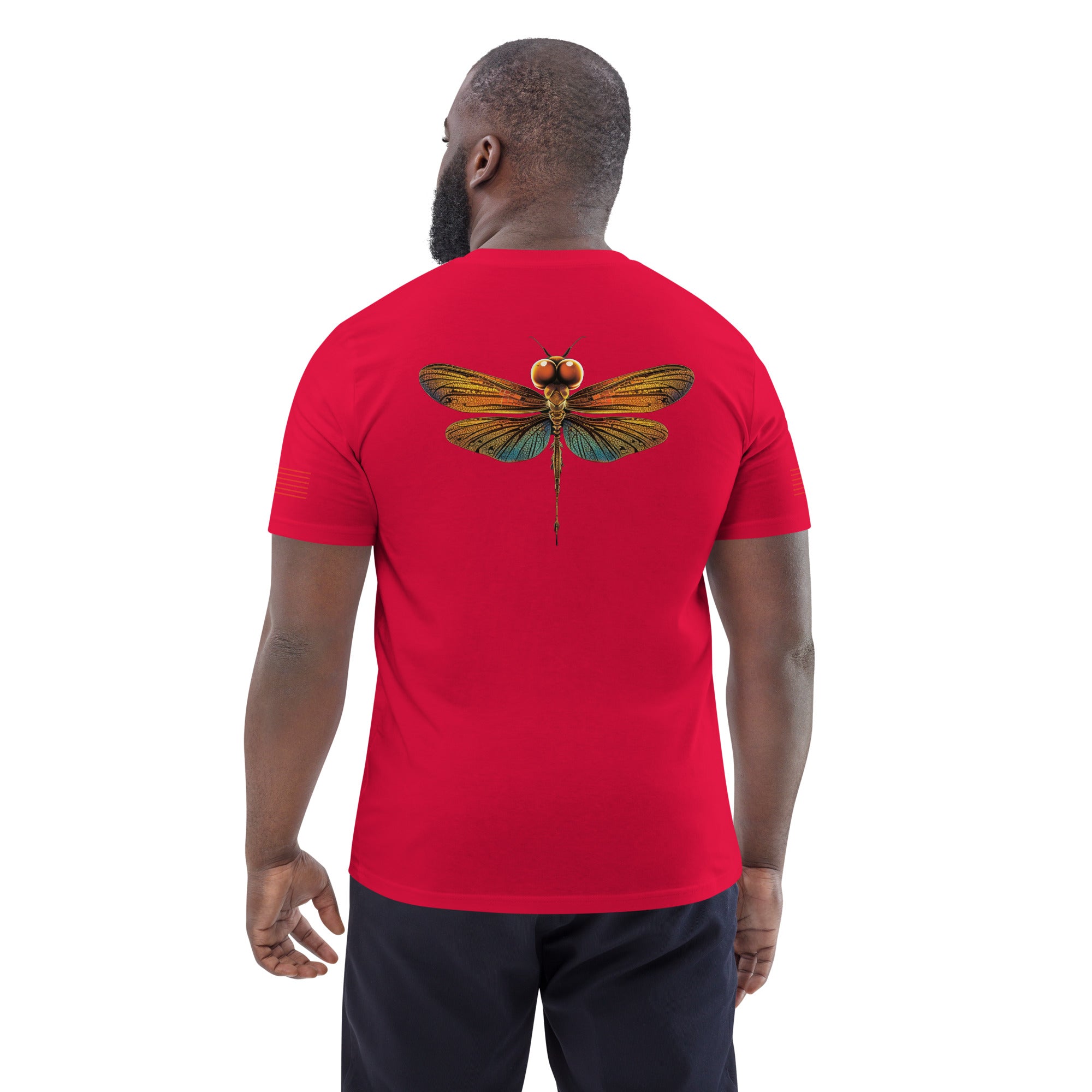 Dragonfly Perspective Unisex organic cotton t-shirt