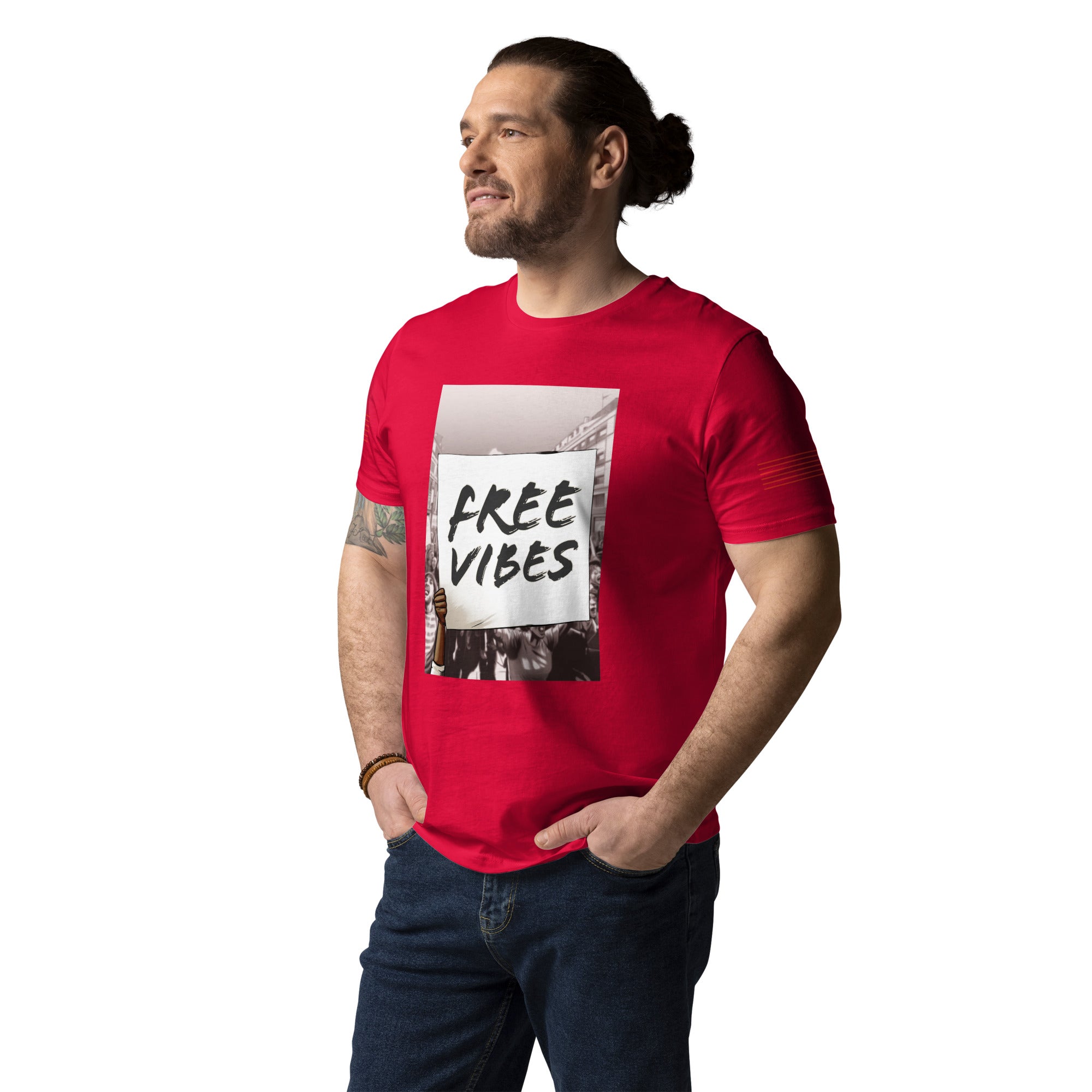 Free Vibes Unisex organic cotton t-shirt