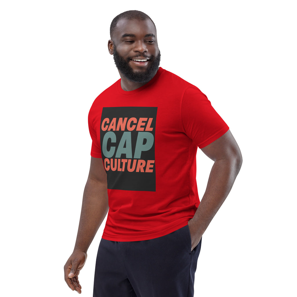 Cancel Cap Culture Unisex organic cotton t-shirt