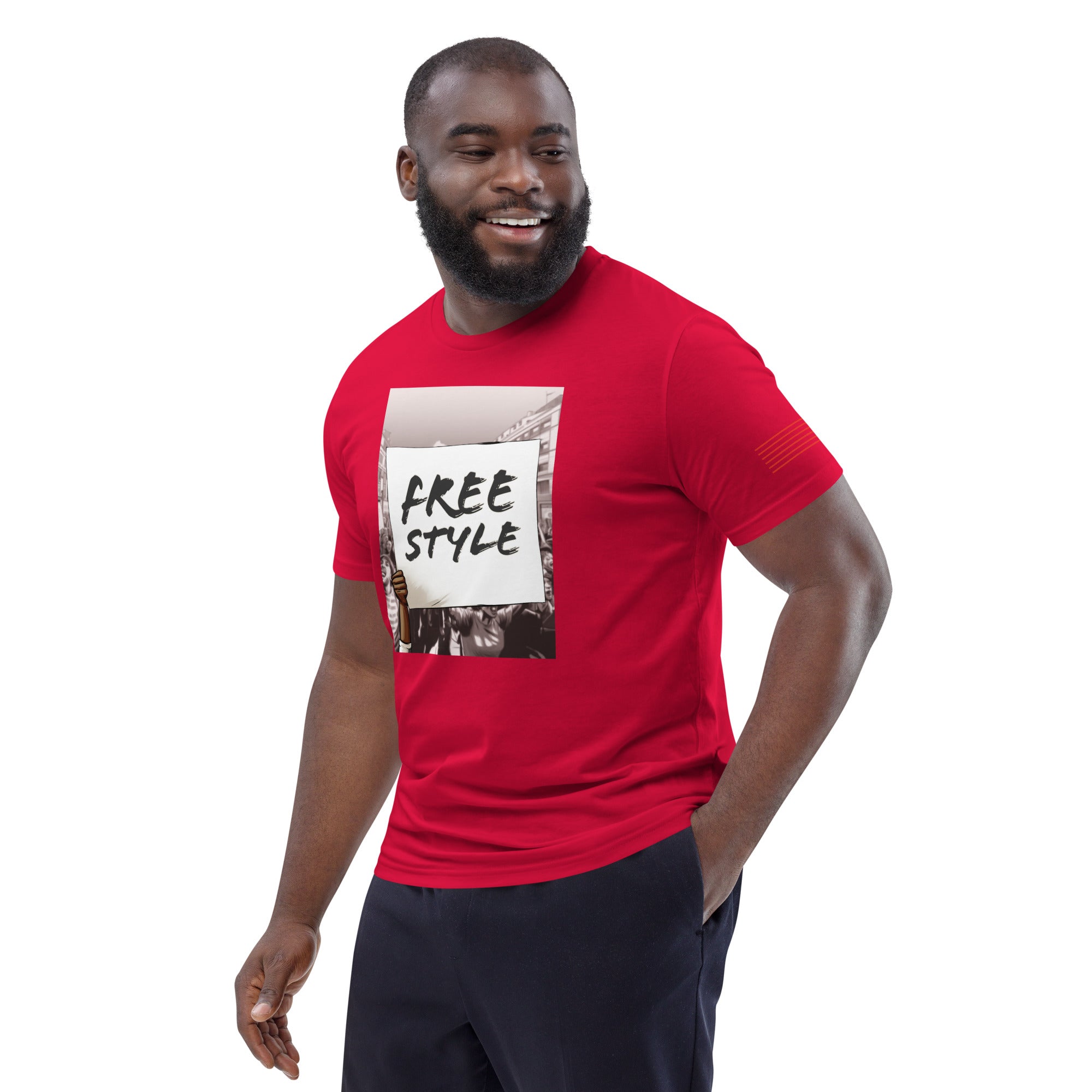 Free Style Unisex organic cotton t-shirt