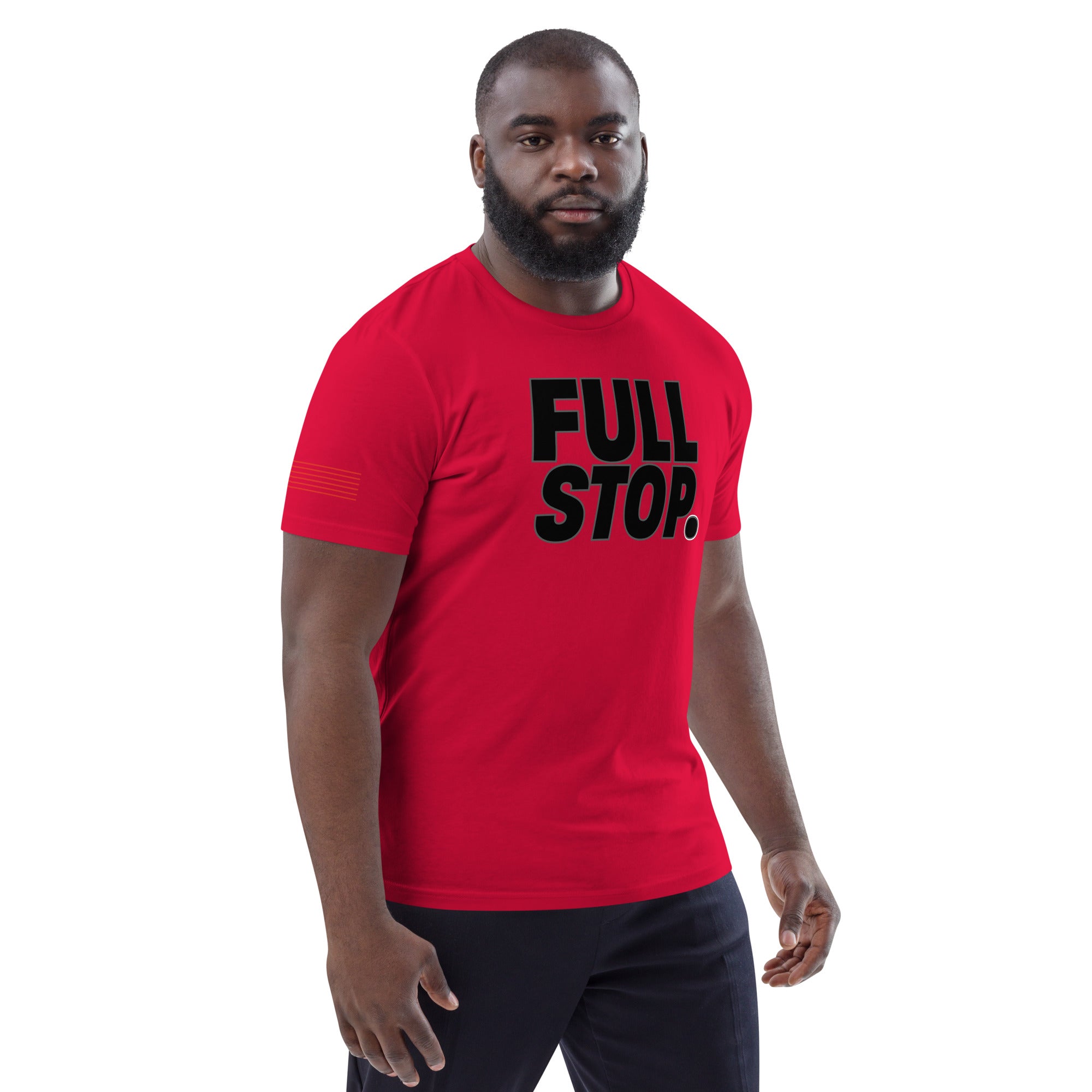 Full Stop. Unisex organic cotton t-shirt