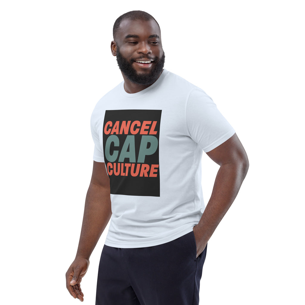 Cancel Cap Culture Unisex organic cotton t-shirt