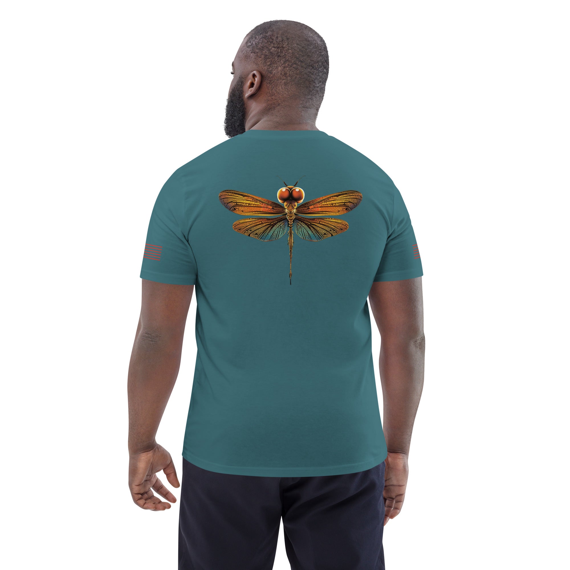 Dragonfly Perspective Unisex organic cotton t-shirt