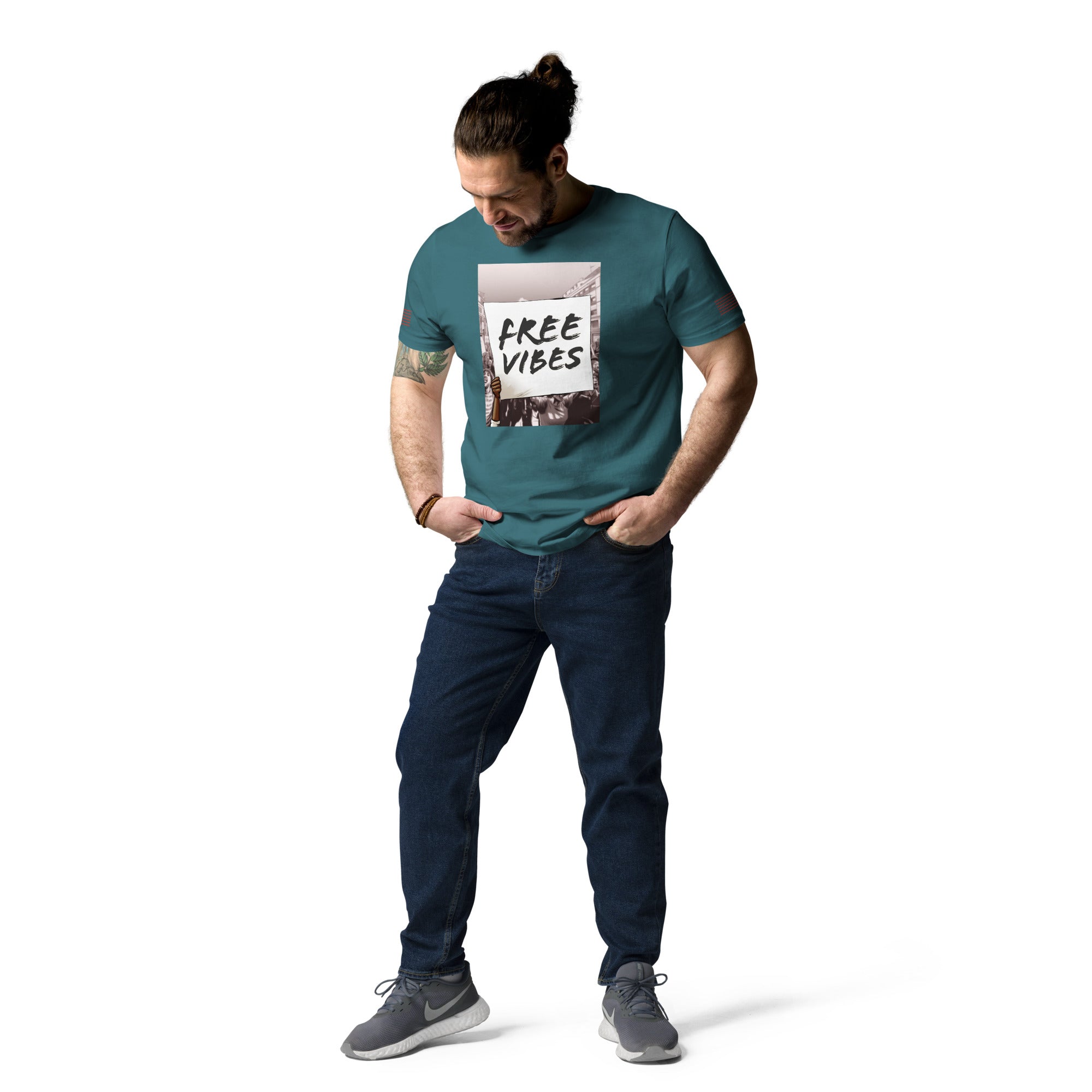 Free Vibes Unisex organic cotton t-shirt