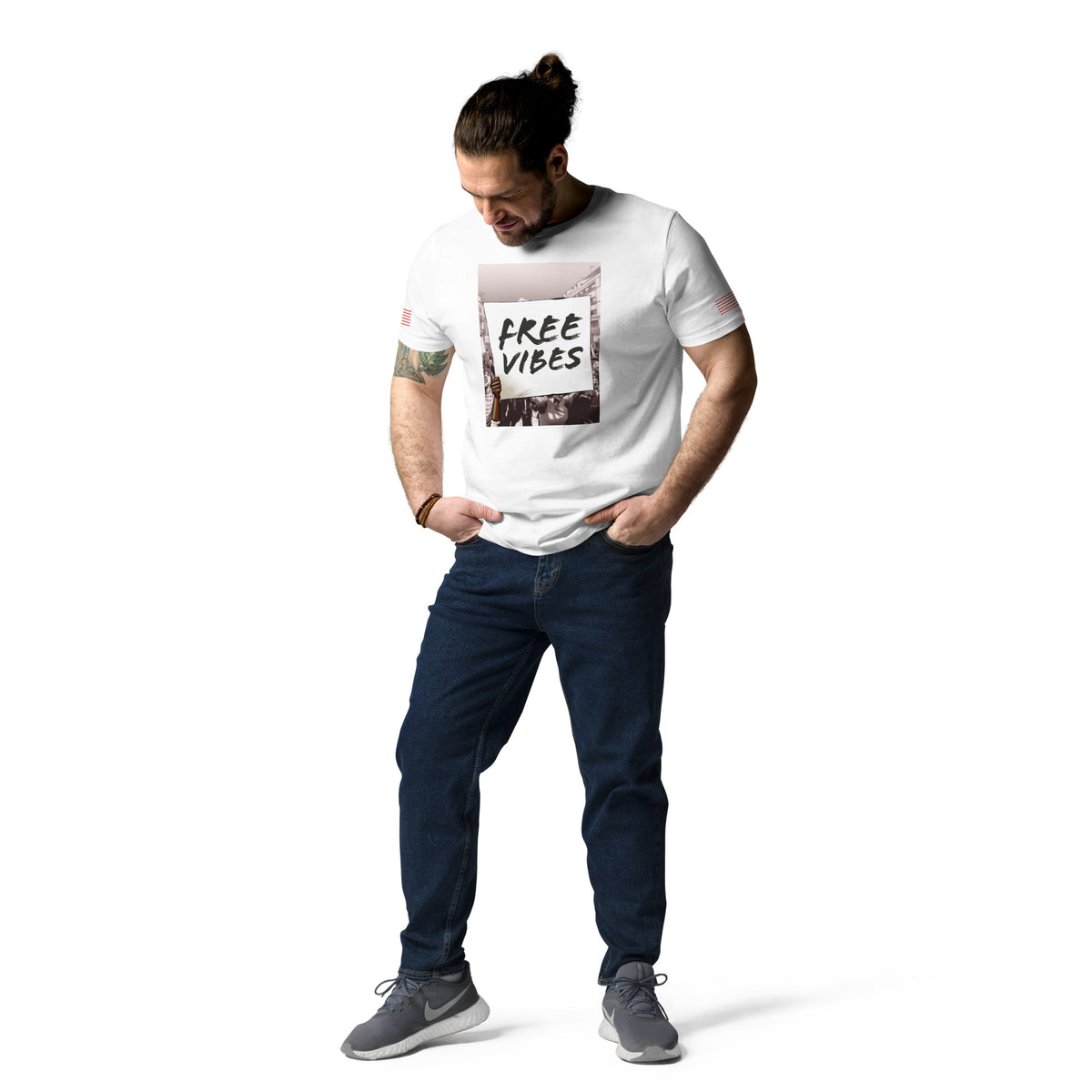 Free Vibes Unisex organic cotton t-shirt