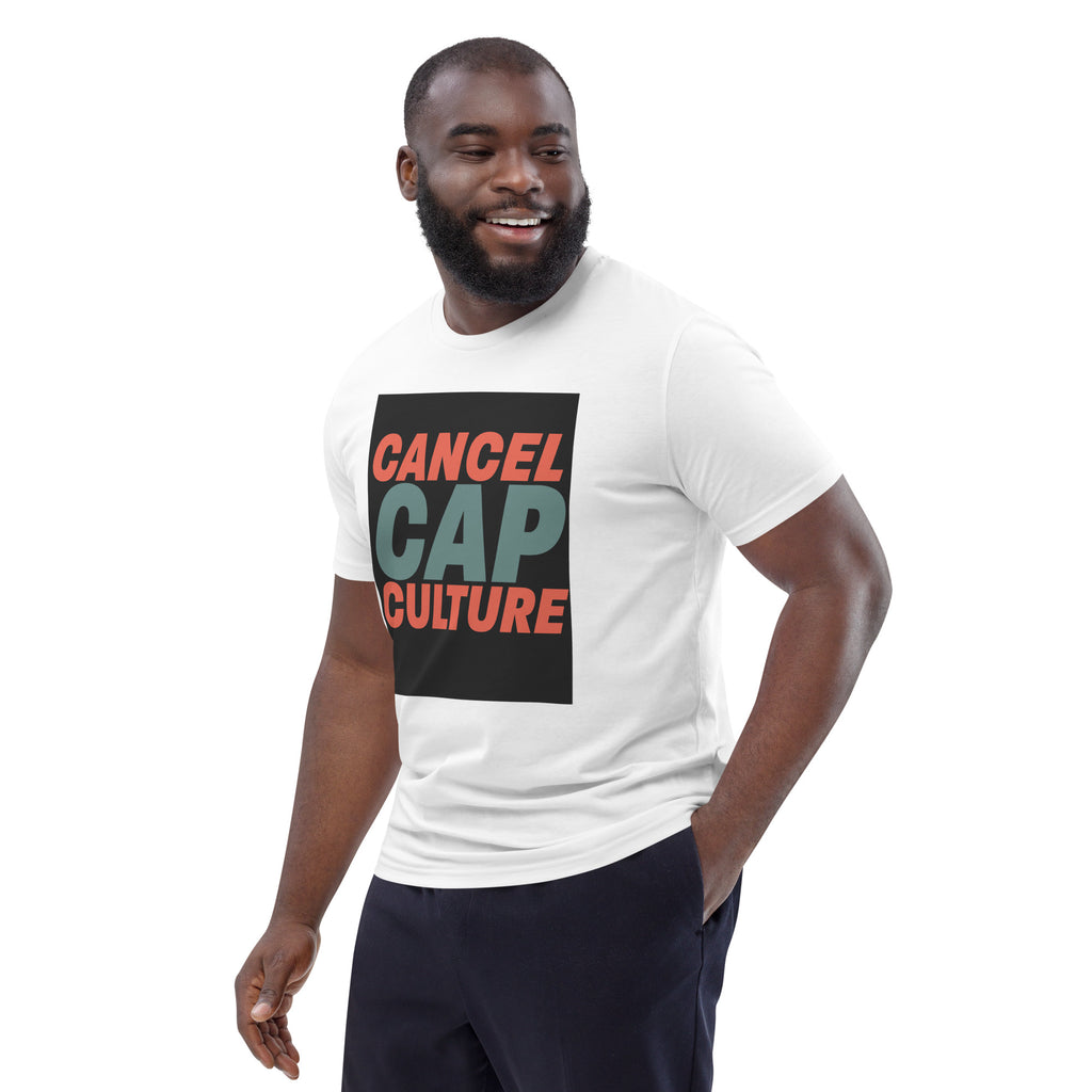 Cancel Cap Culture Unisex organic cotton t-shirt