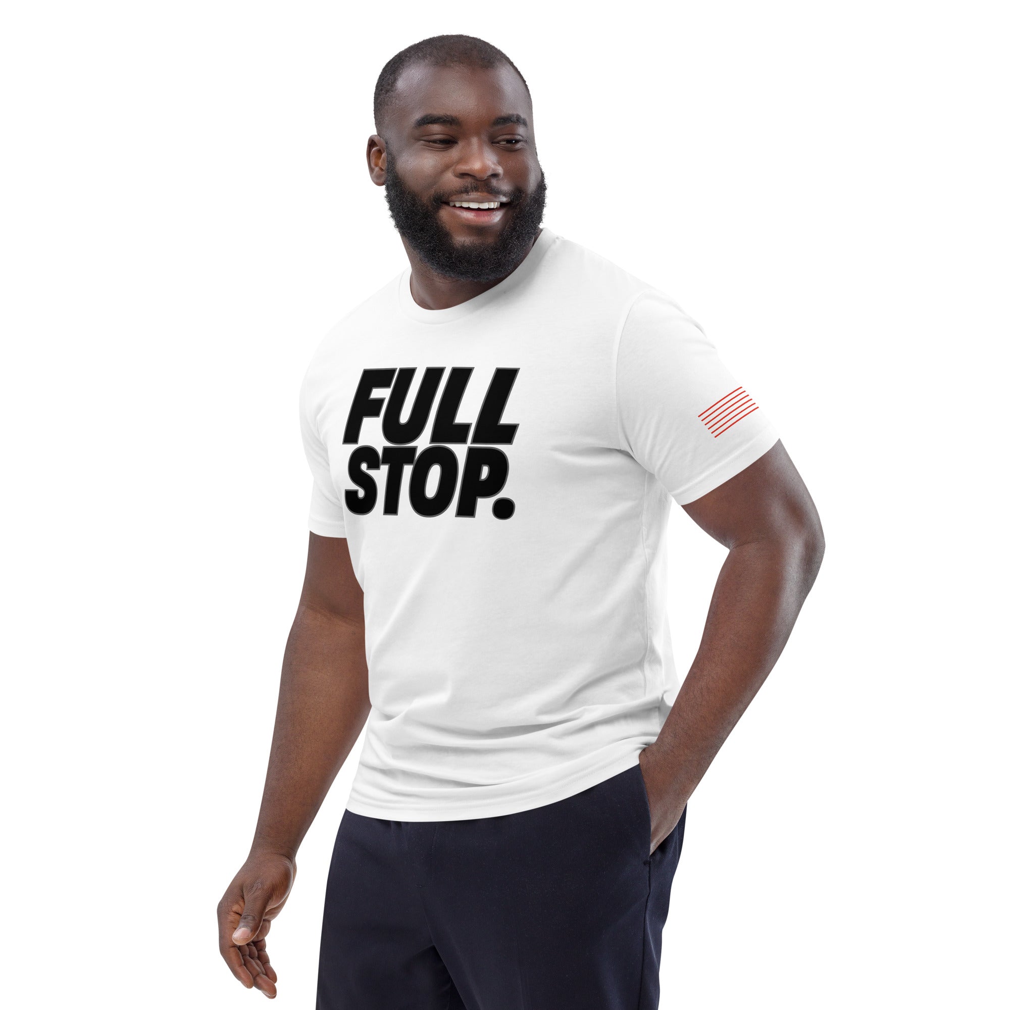 Full Stop. Unisex organic cotton t-shirt