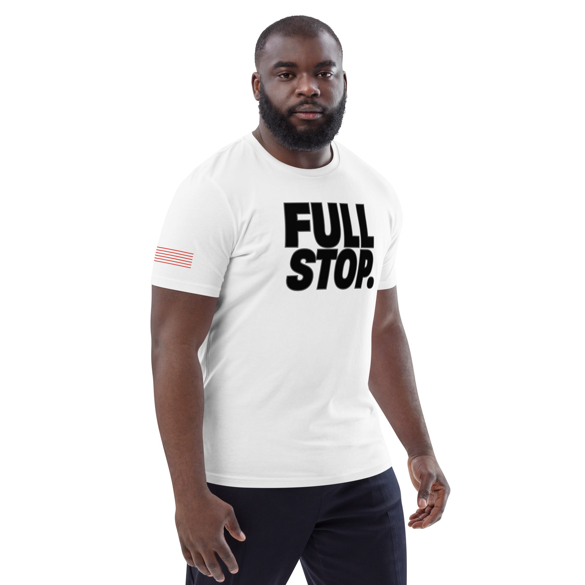 Full Stop. Unisex organic cotton t-shirt