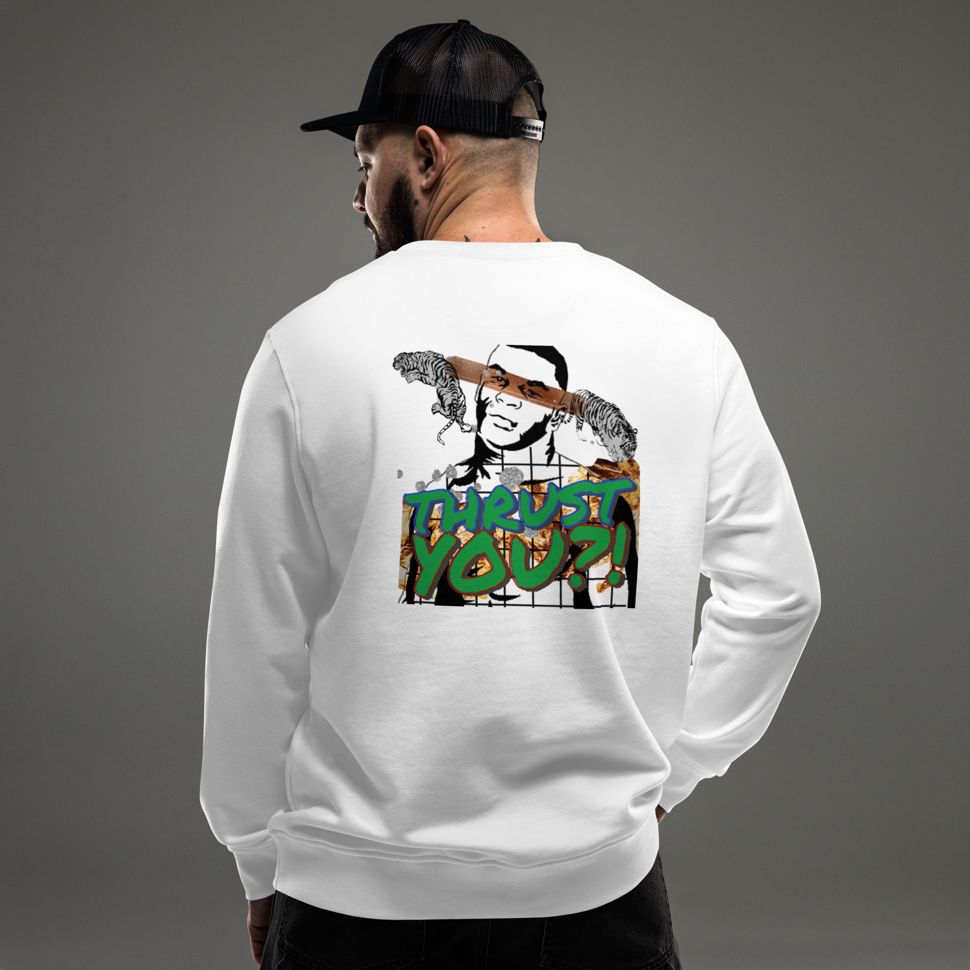 Mike Tyson Thrust You Unisex organic sweatshirt